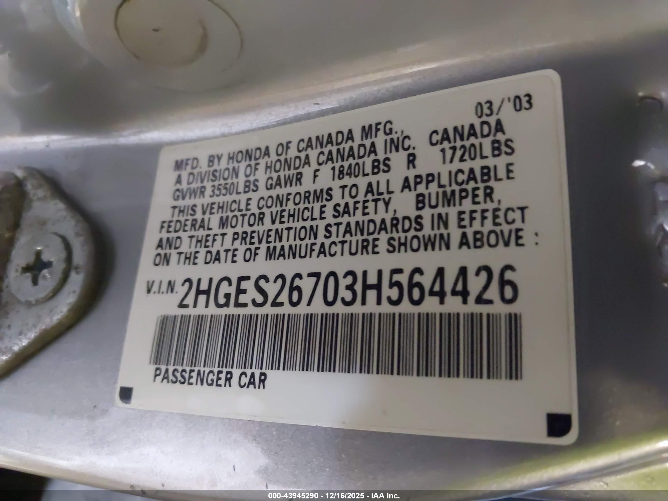 HONDA CIVIC image 9