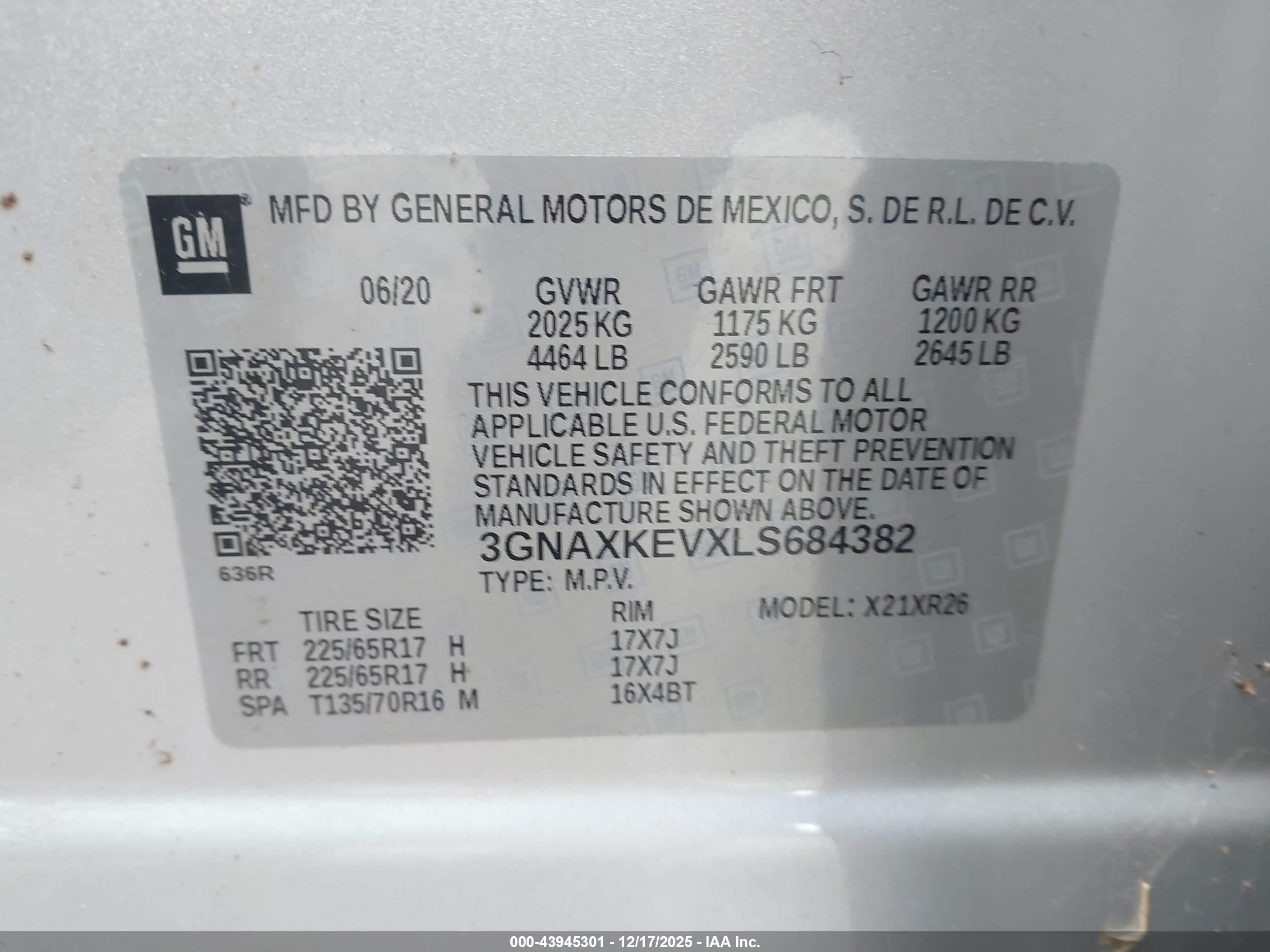 CHEVROLET EQUINOX image 9