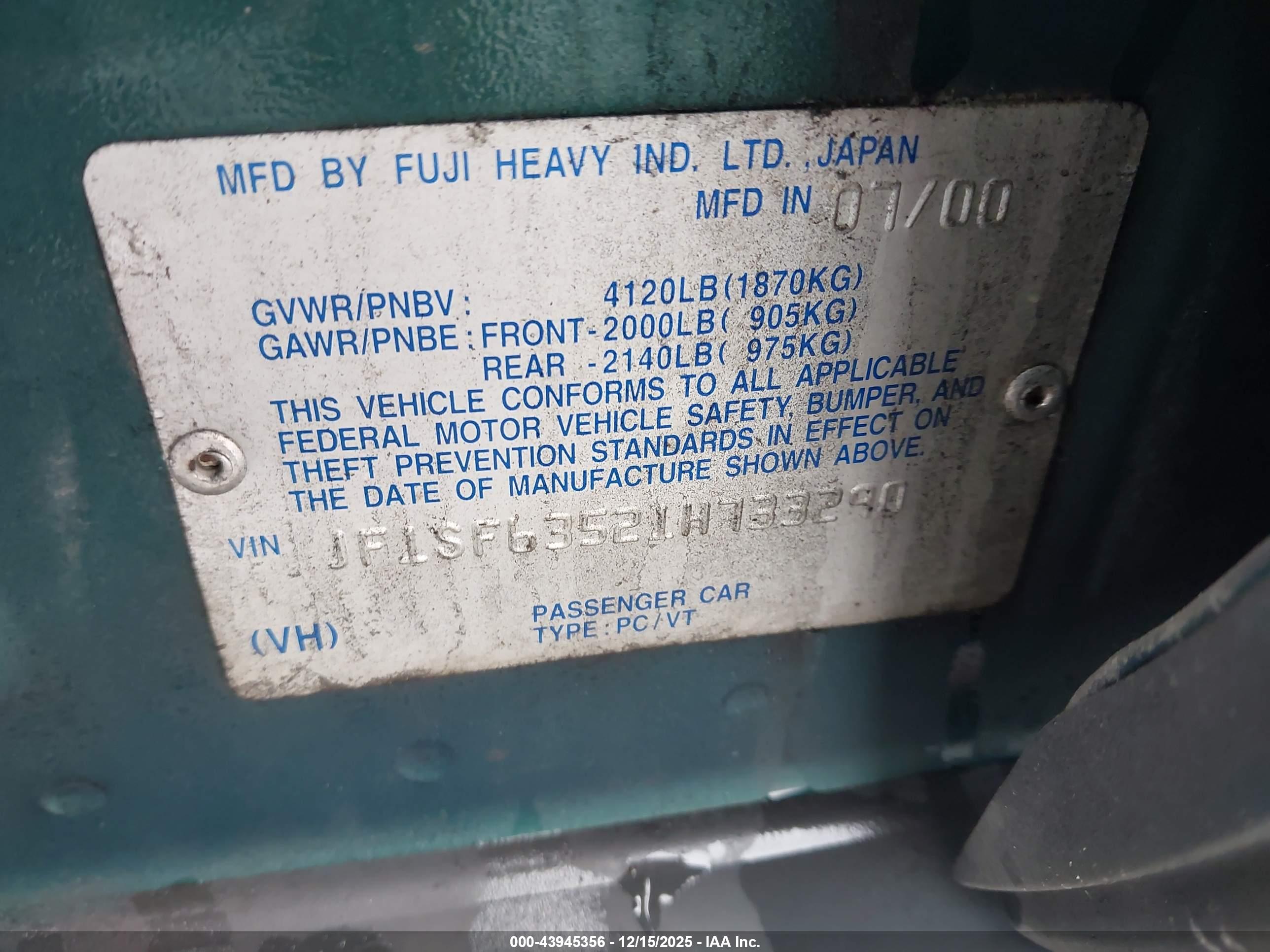 SUBARU FORESTER image 9