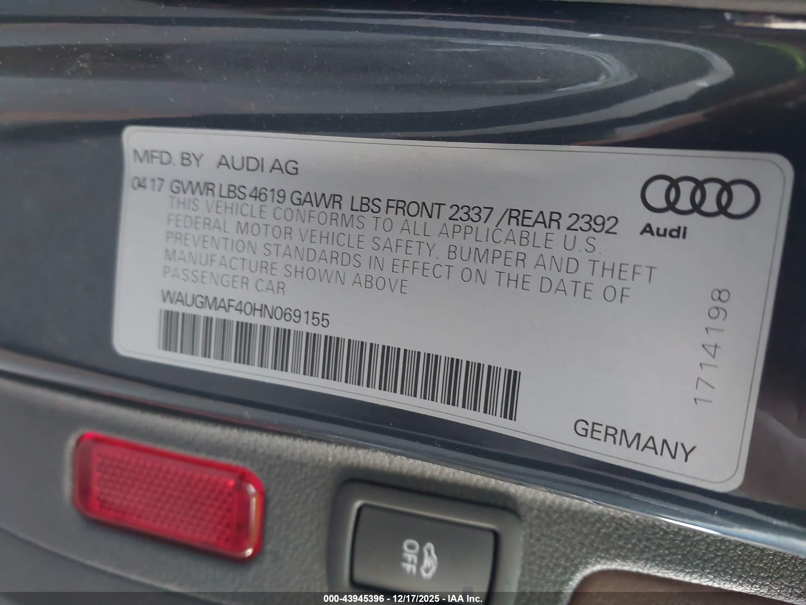 AUDI A4 image 9