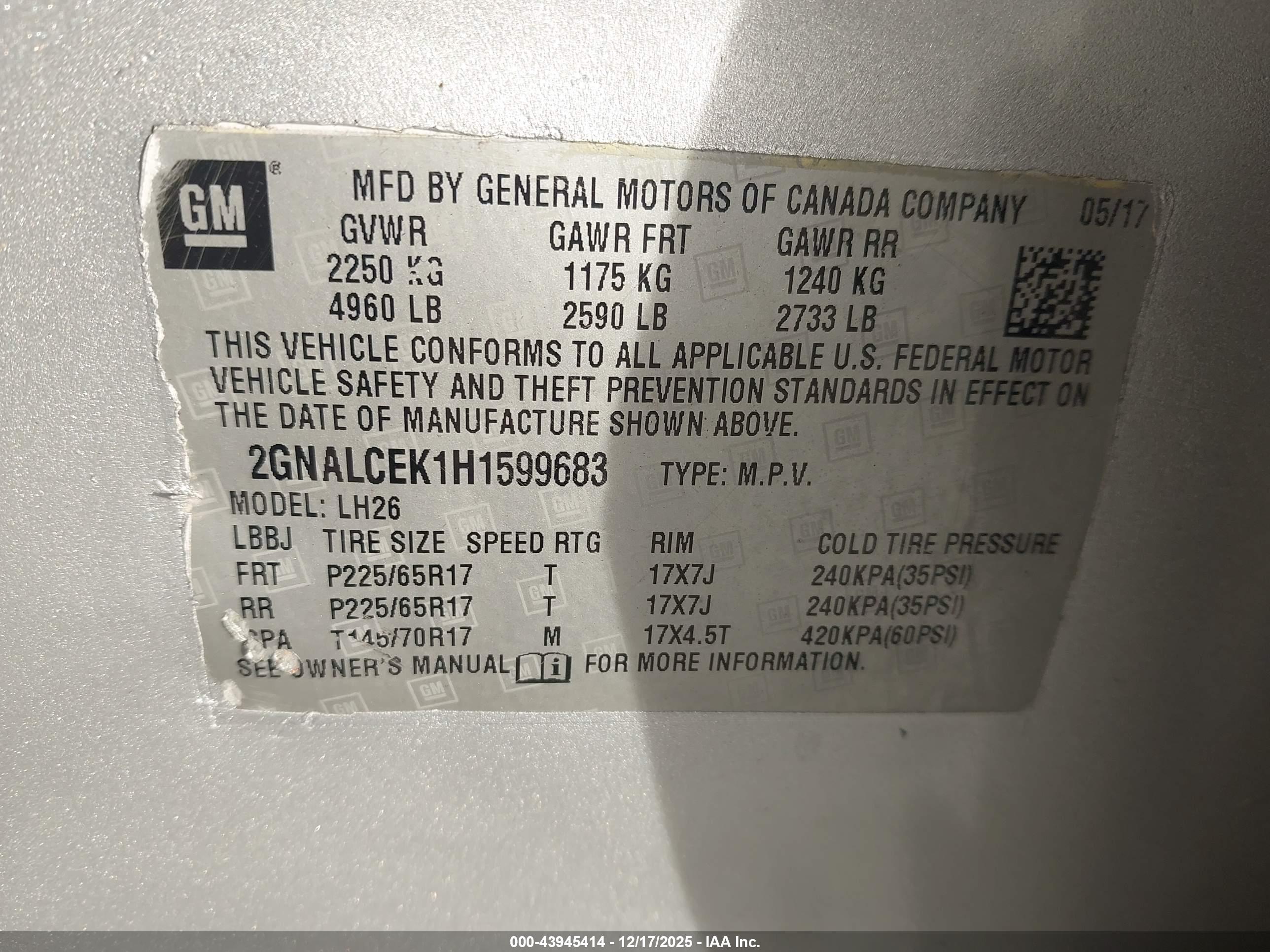 CHEVROLET EQUINOX image 9