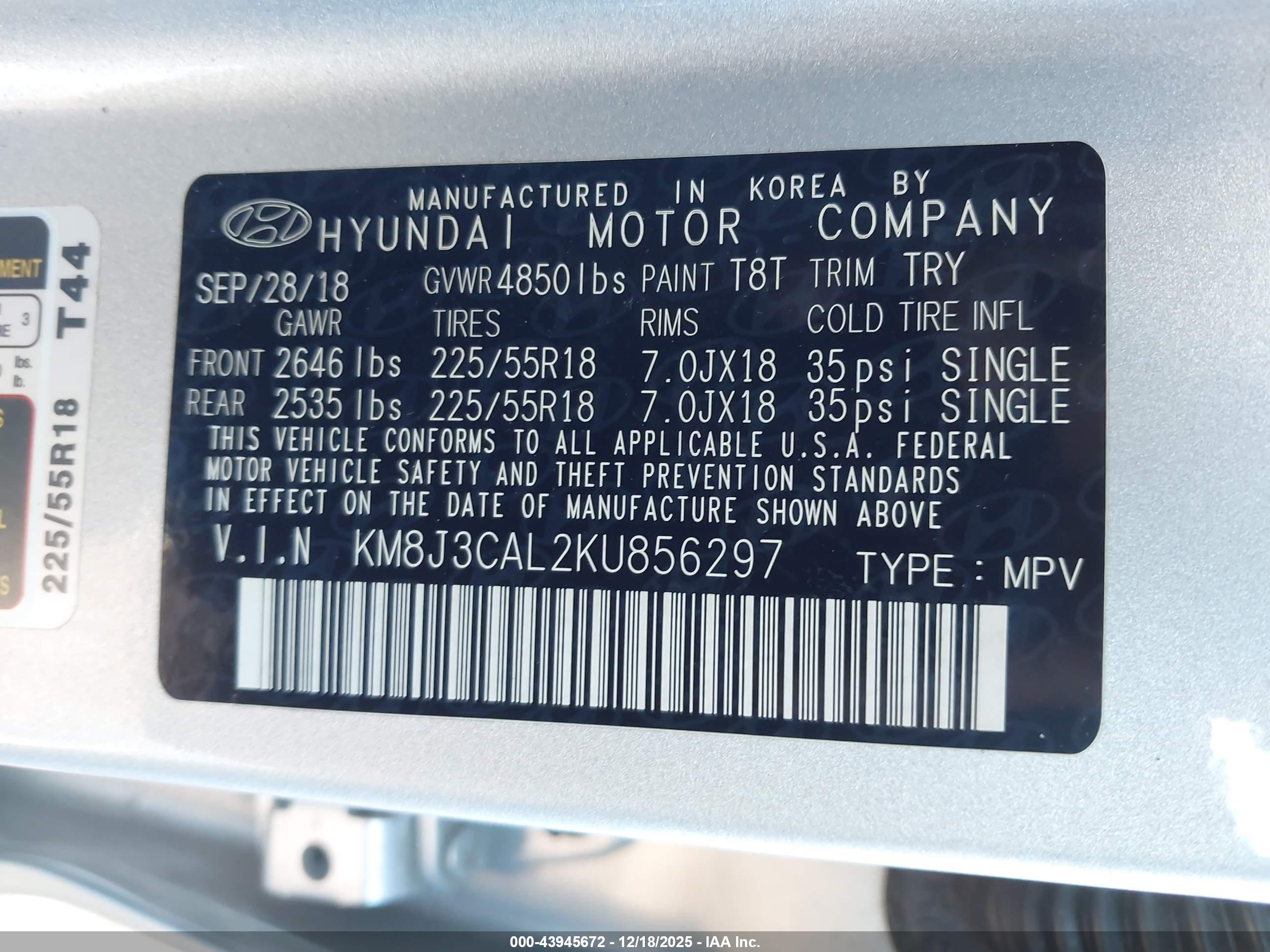 HYUNDAI TUCSON image 9