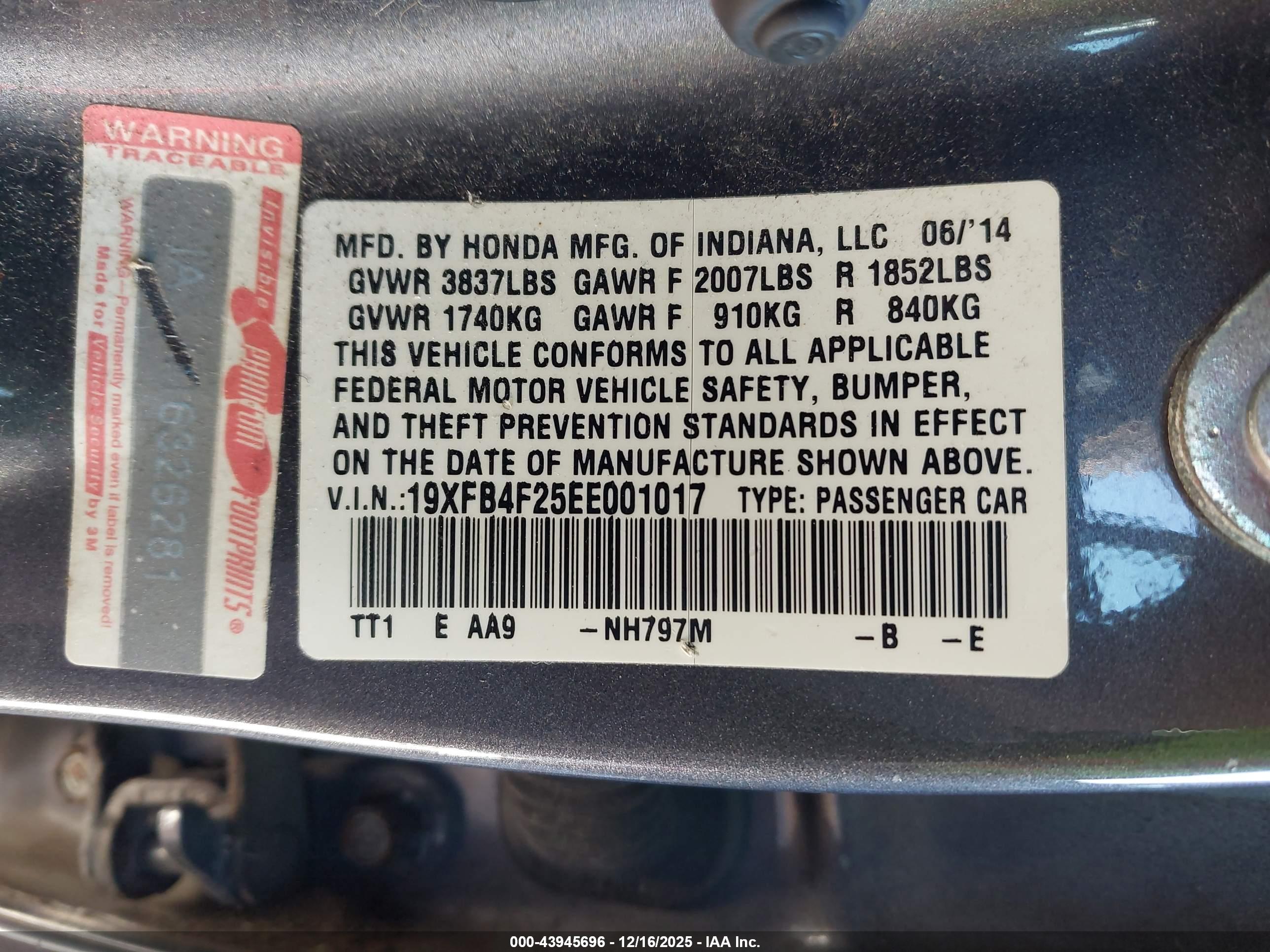 HONDA CIVIC image 9