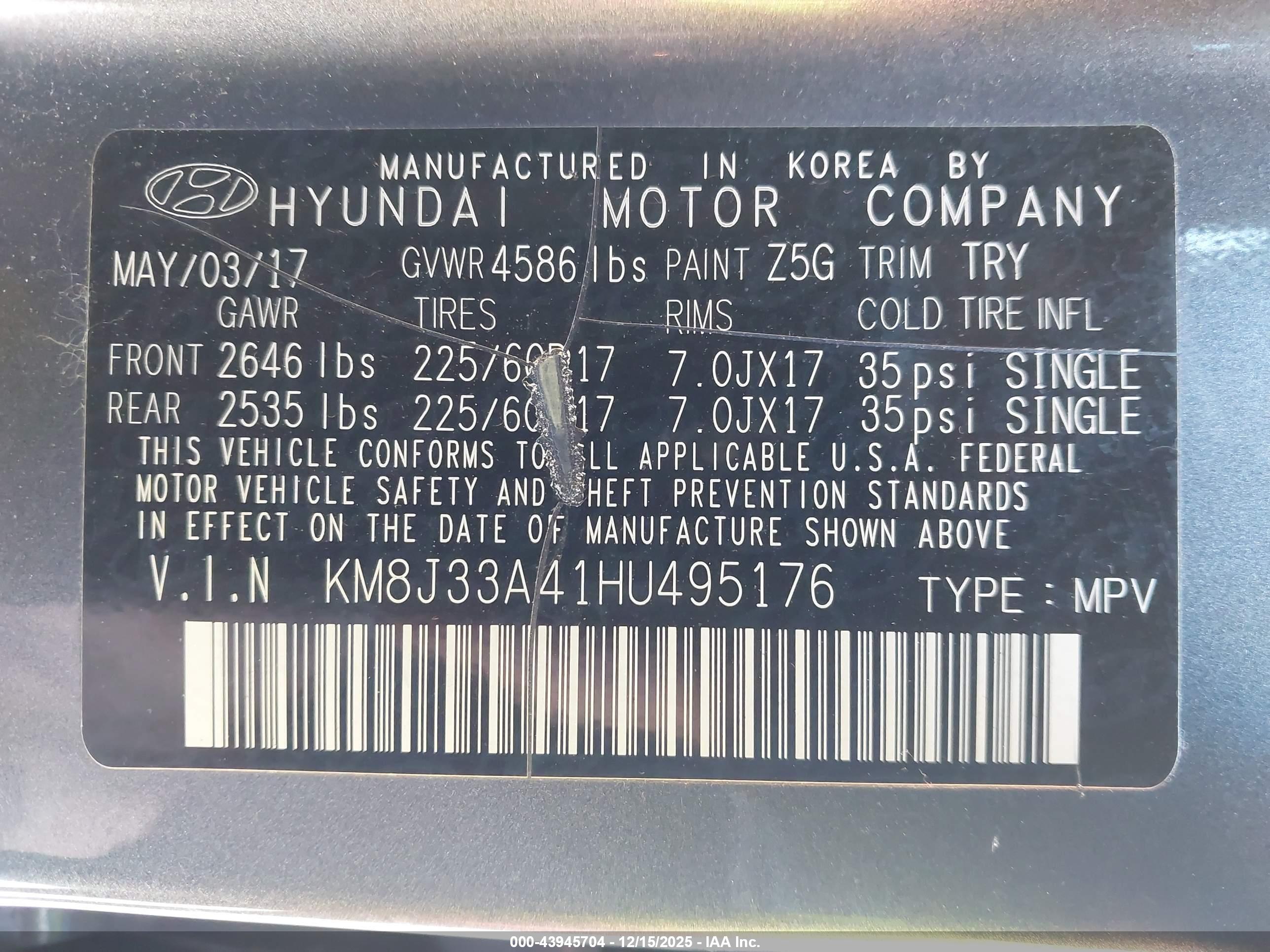 HYUNDAI TUCSON image 9