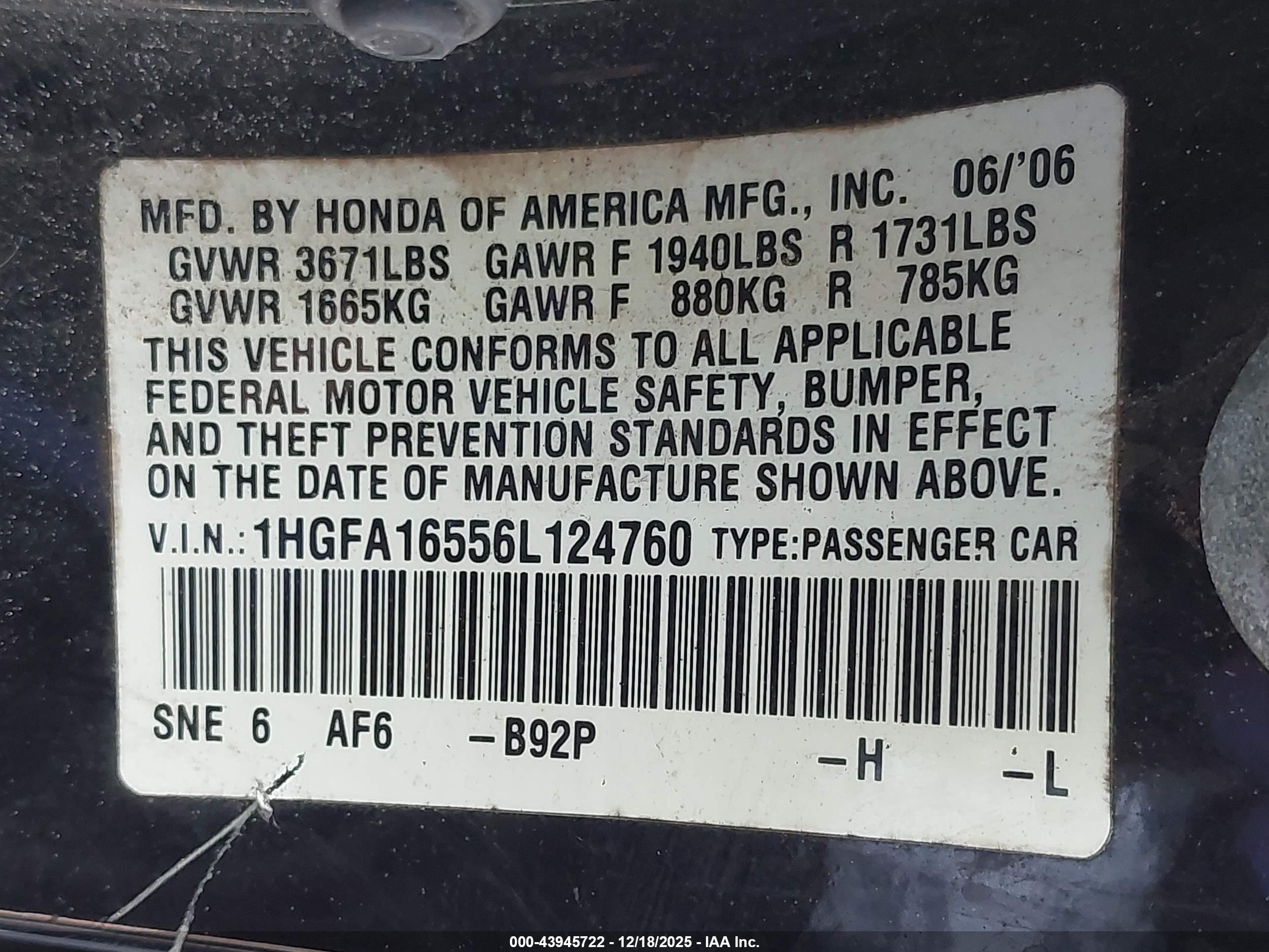 HONDA CIVIC image 9