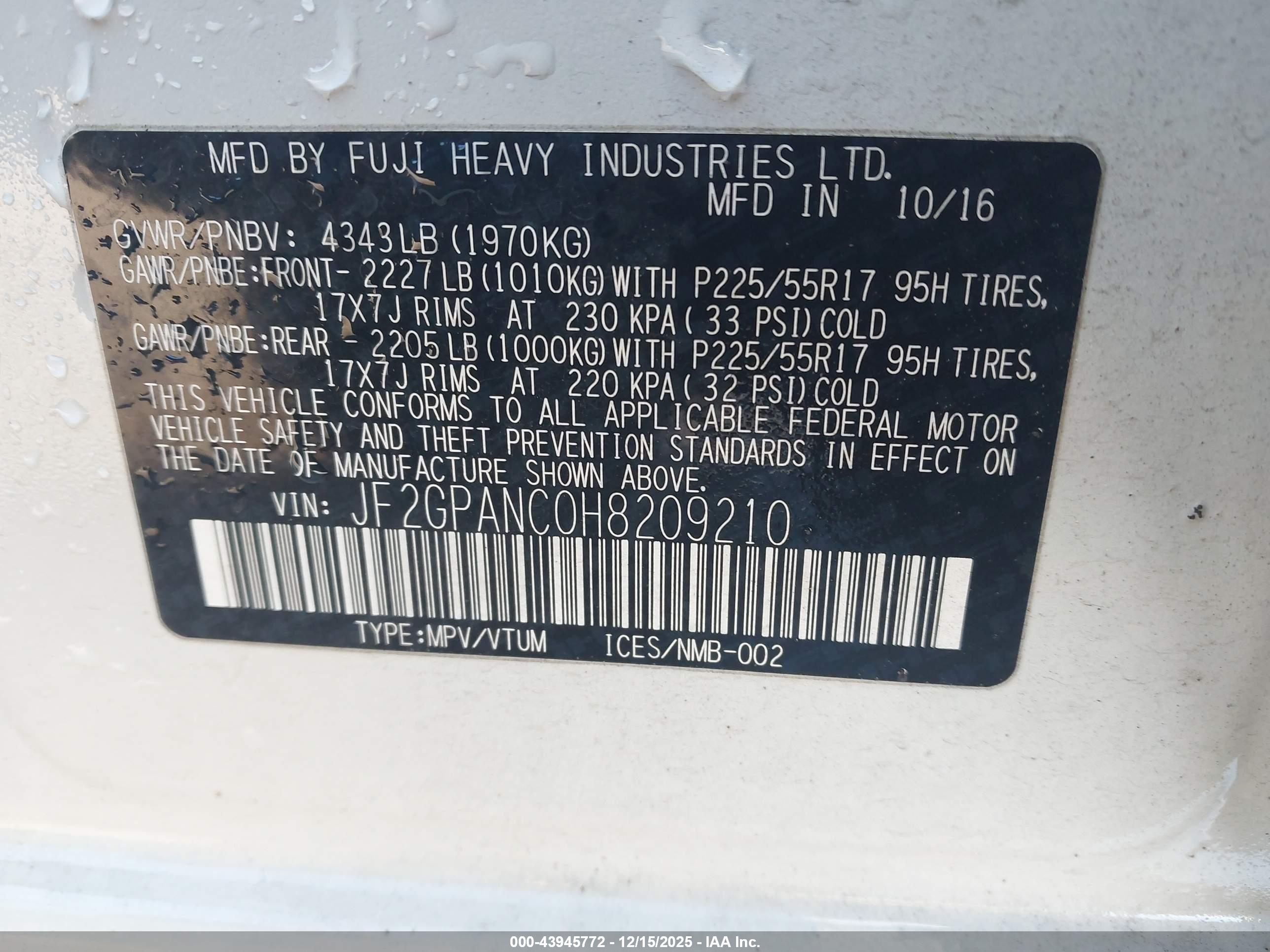 SUBARU CROSSTREK image 9