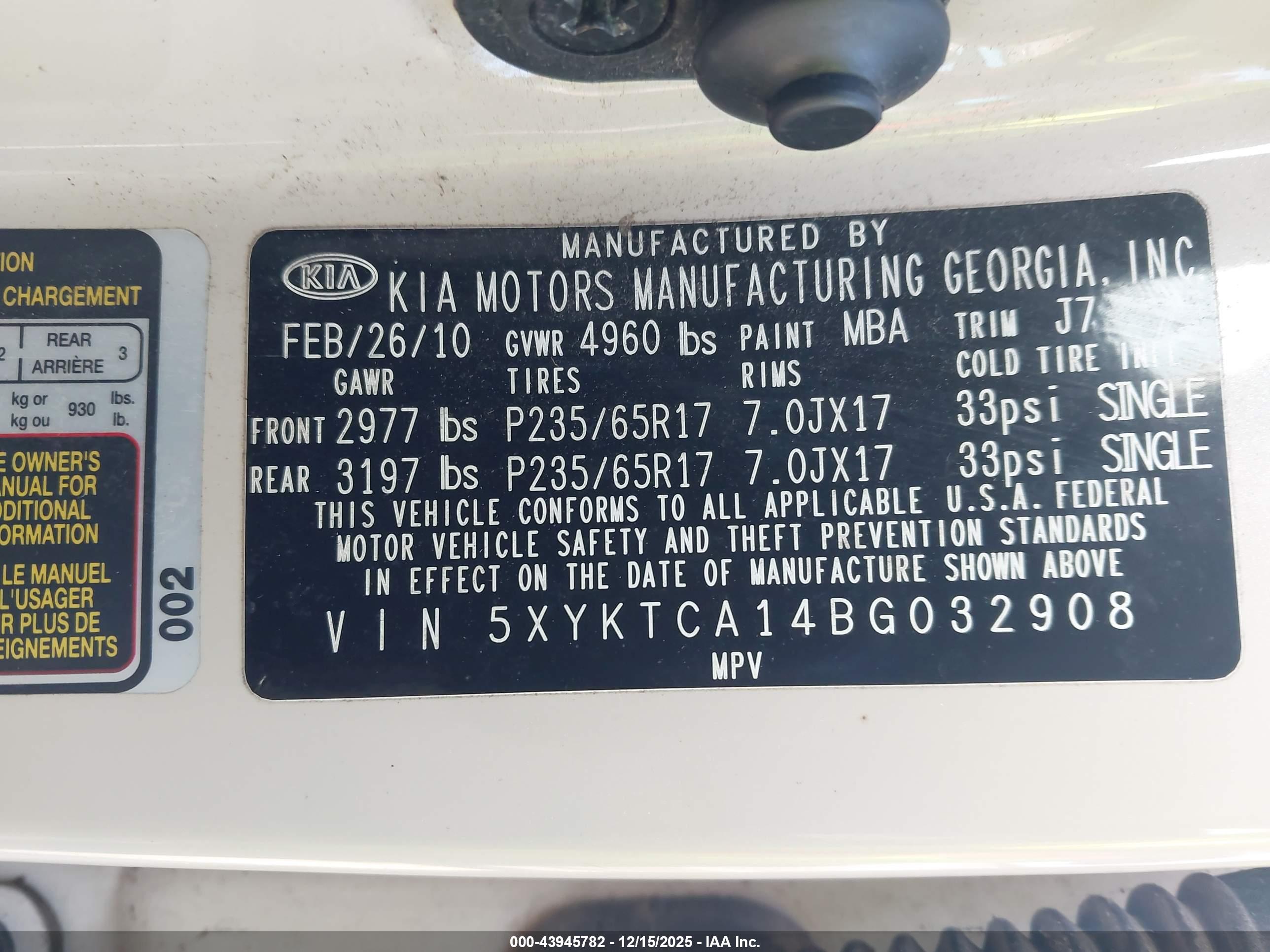 KIA SORENTO image 9