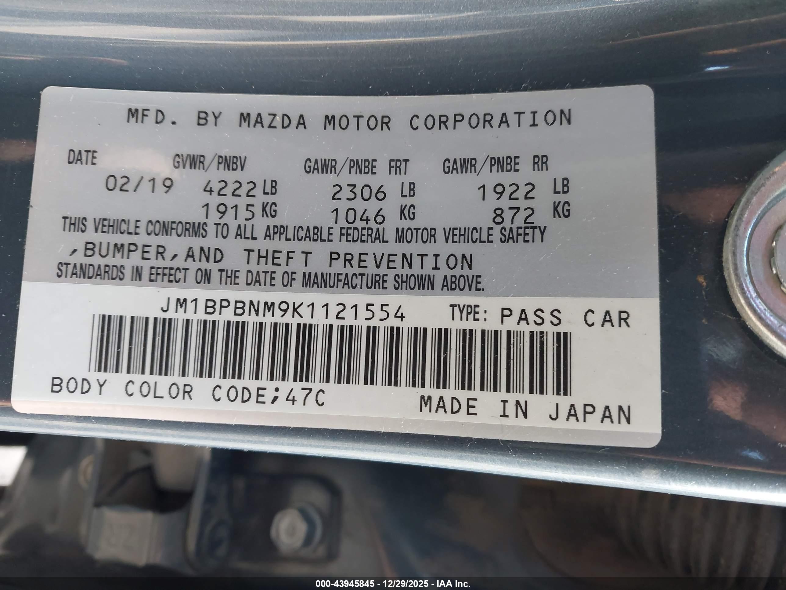 MAZDA MAZDA3 image 9