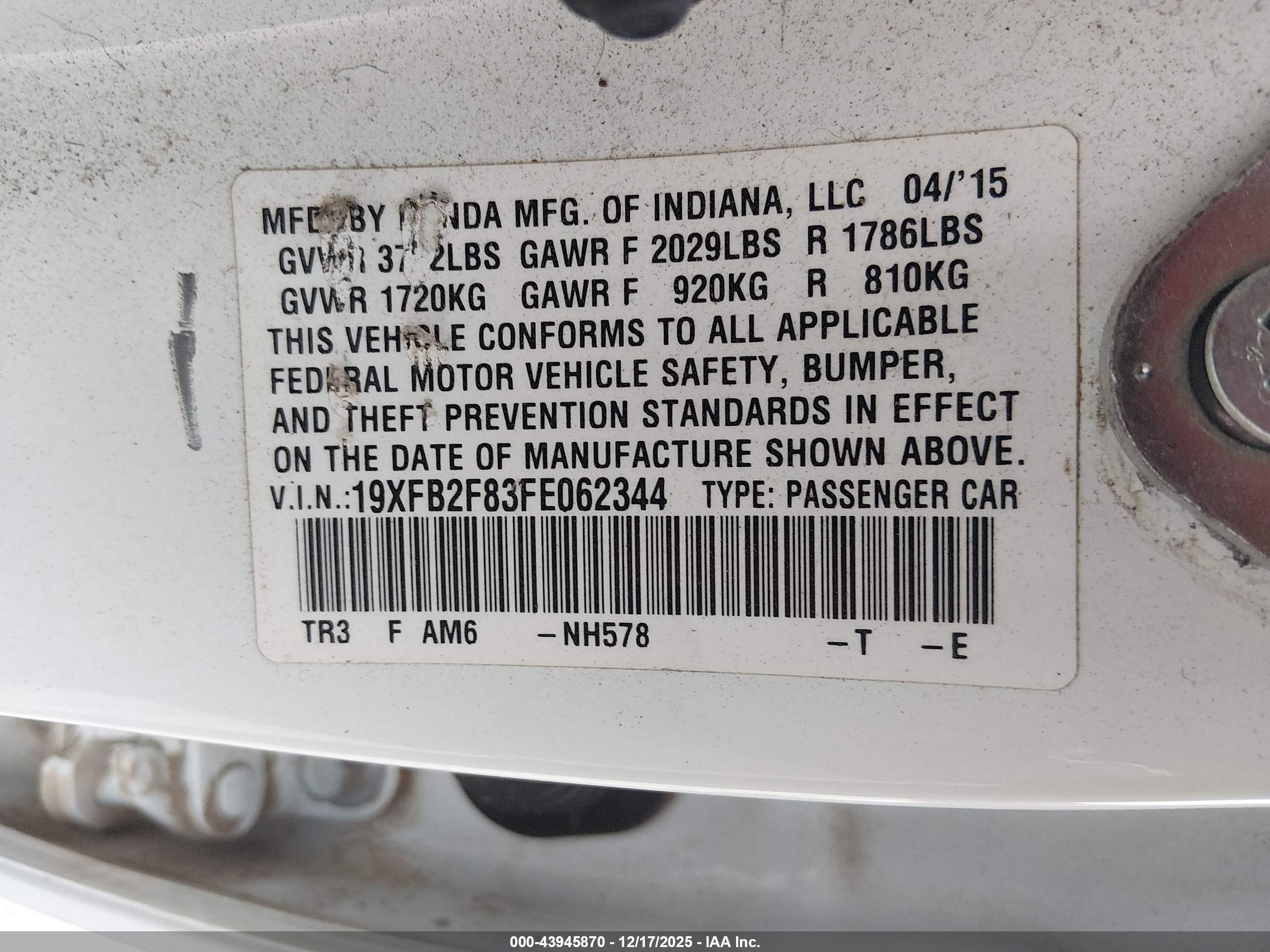 HONDA CIVIC image 9