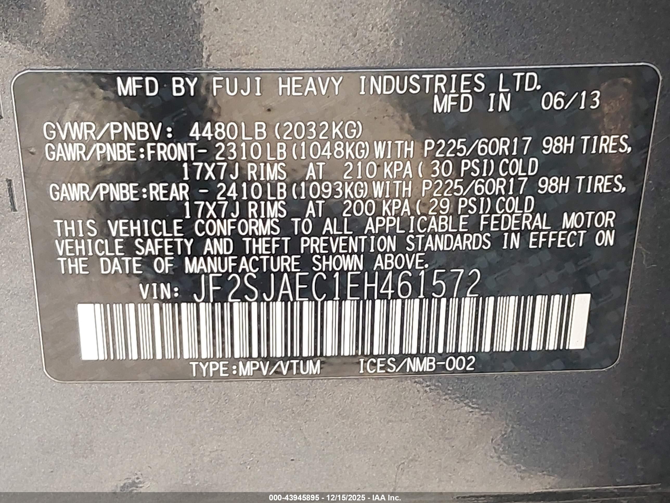 SUBARU FORESTER image 9