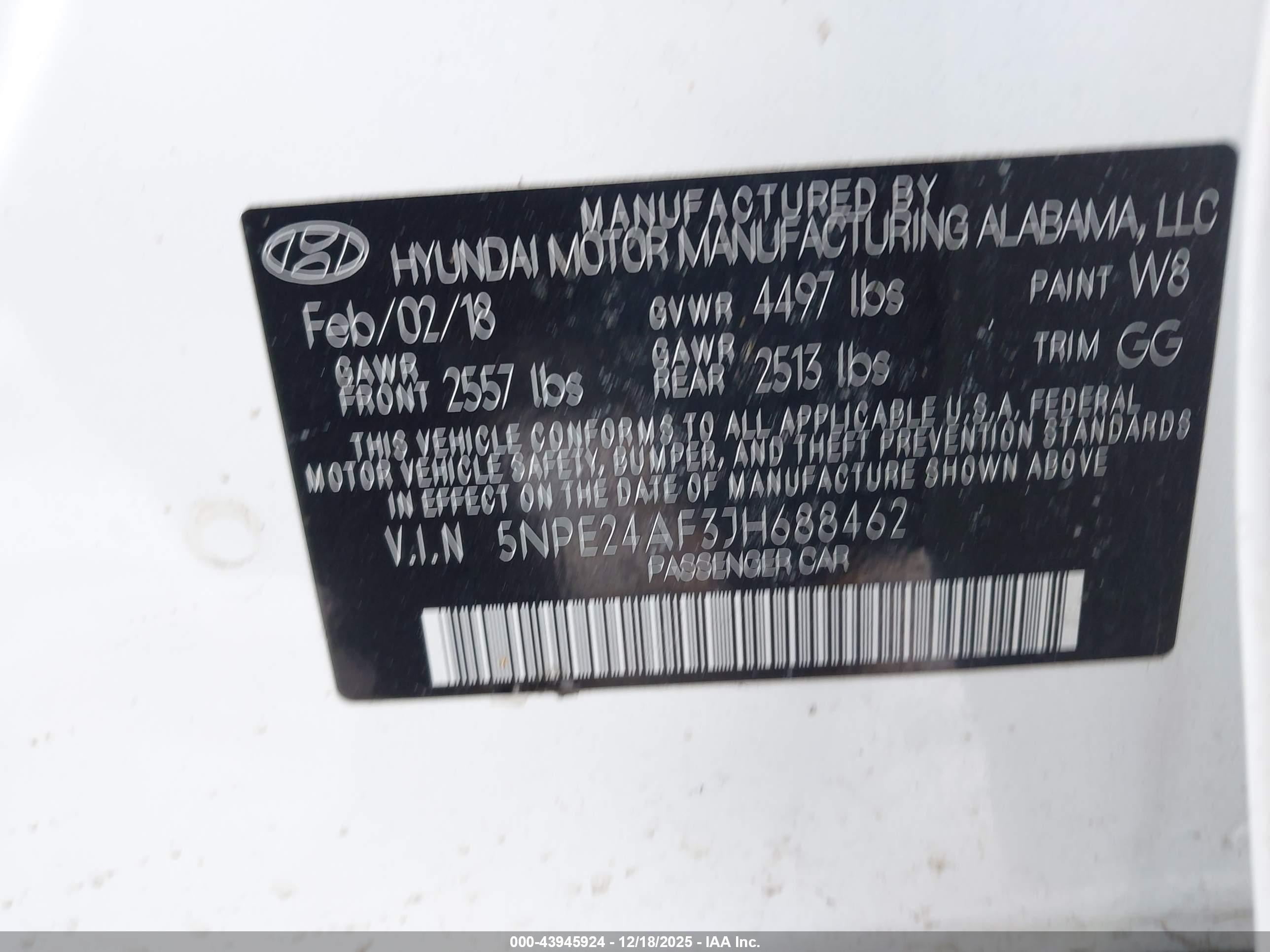 HYUNDAI SONATA image 9