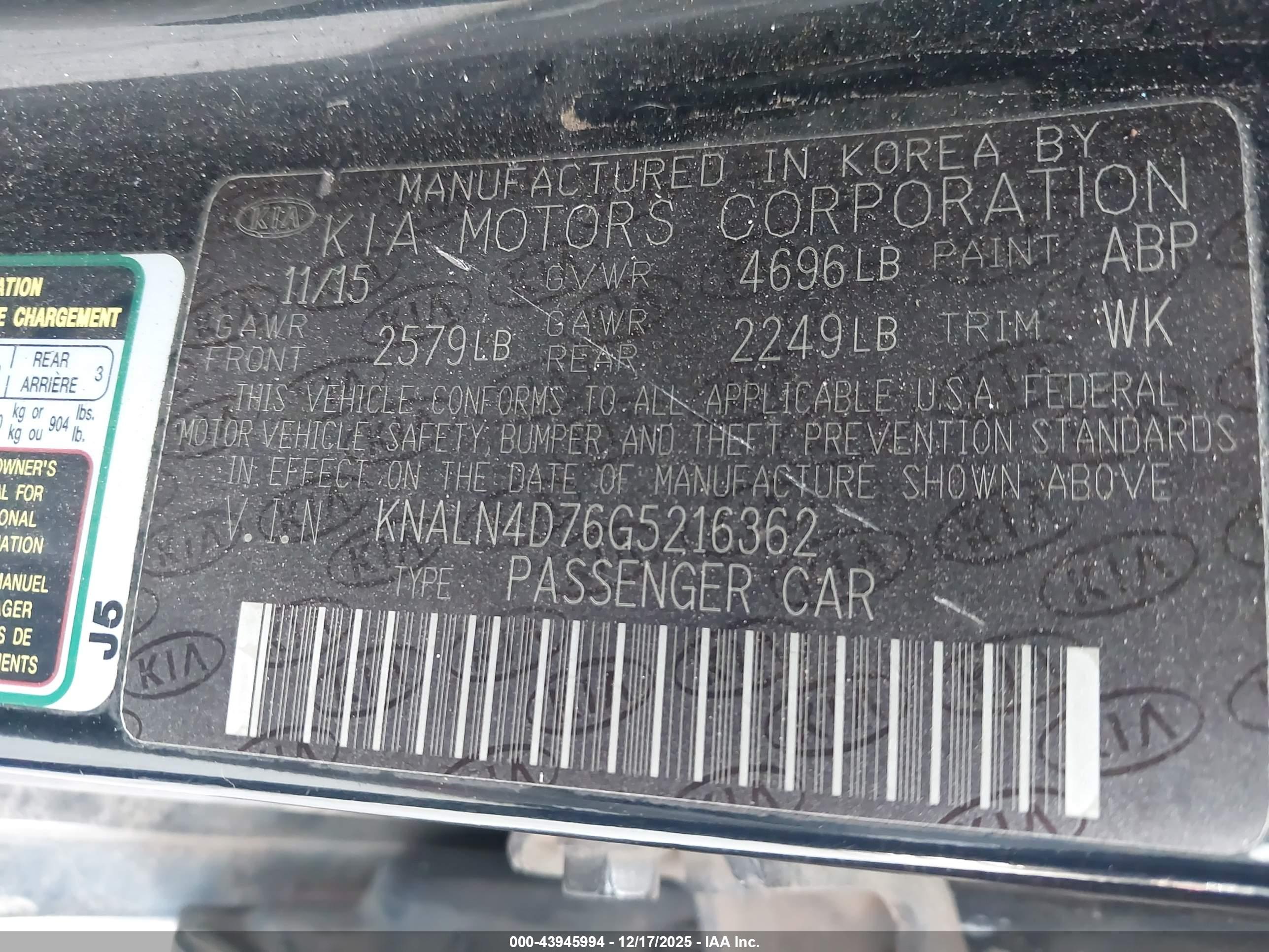KIA CADENZA image 9