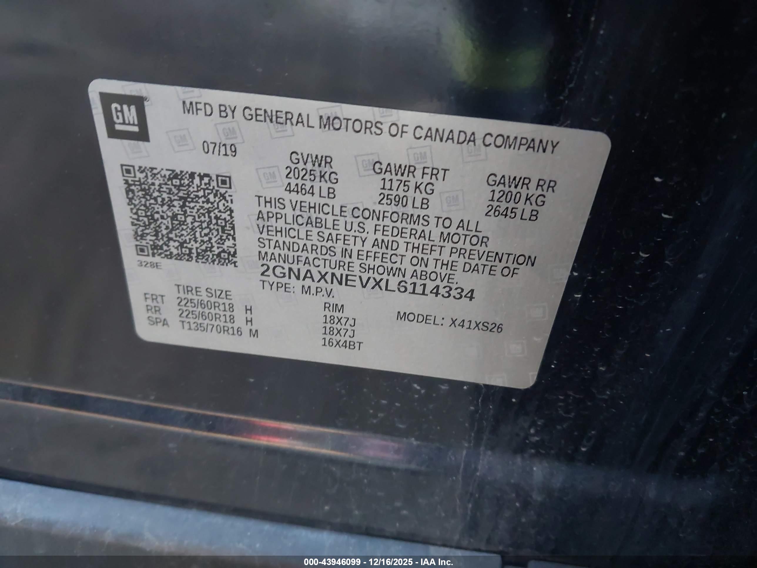 CHEVROLET EQUINOX image 9
