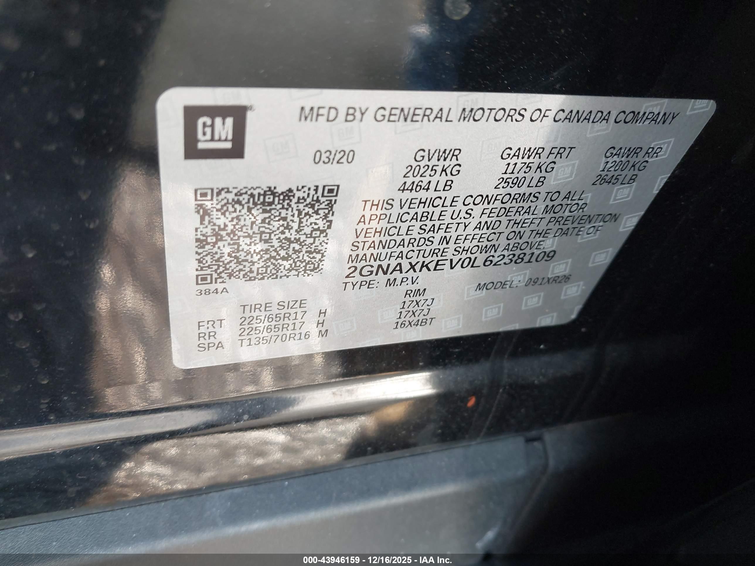 CHEVROLET EQUINOX image 9