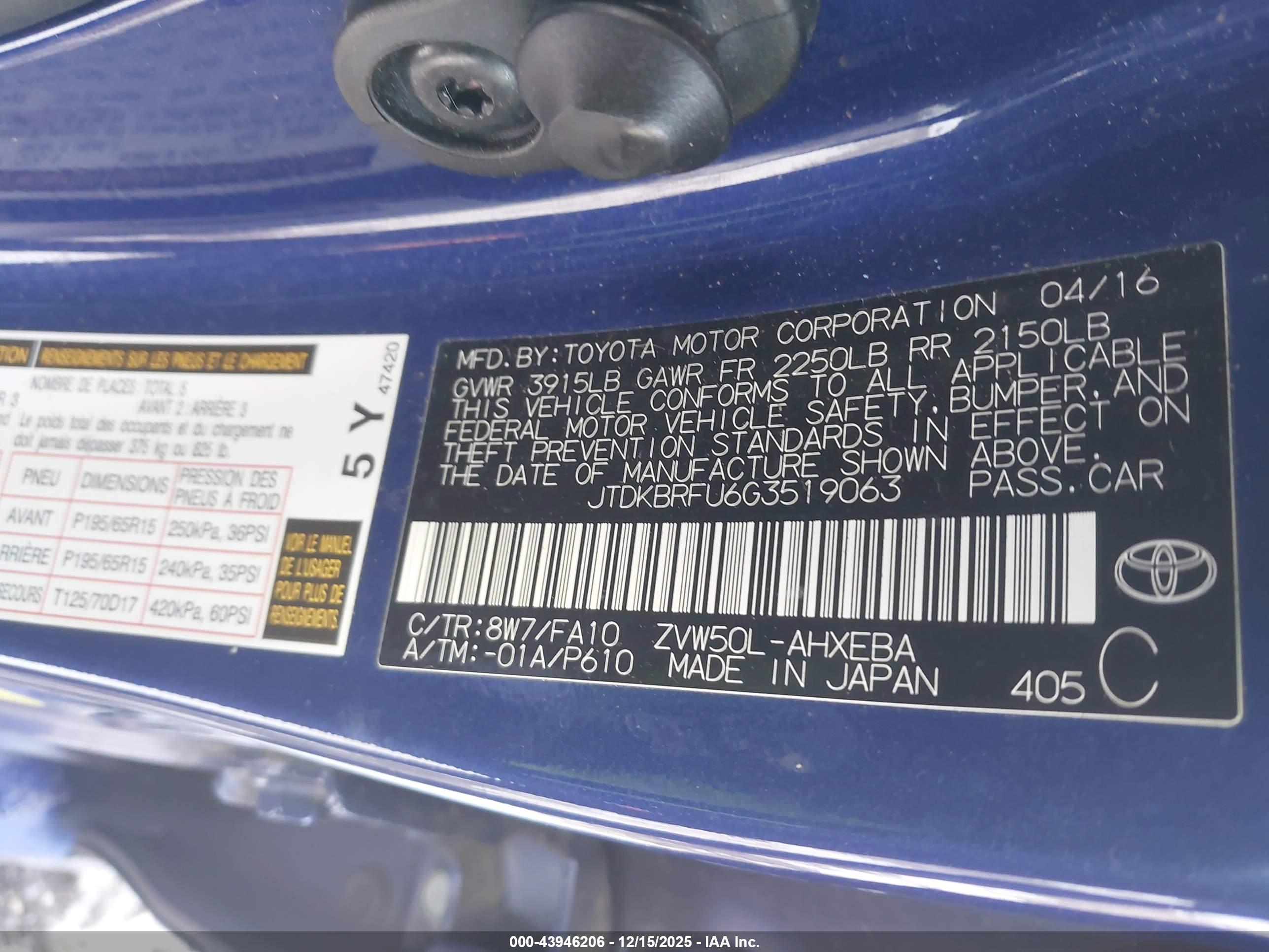 TOYOTA PRIUS image 9