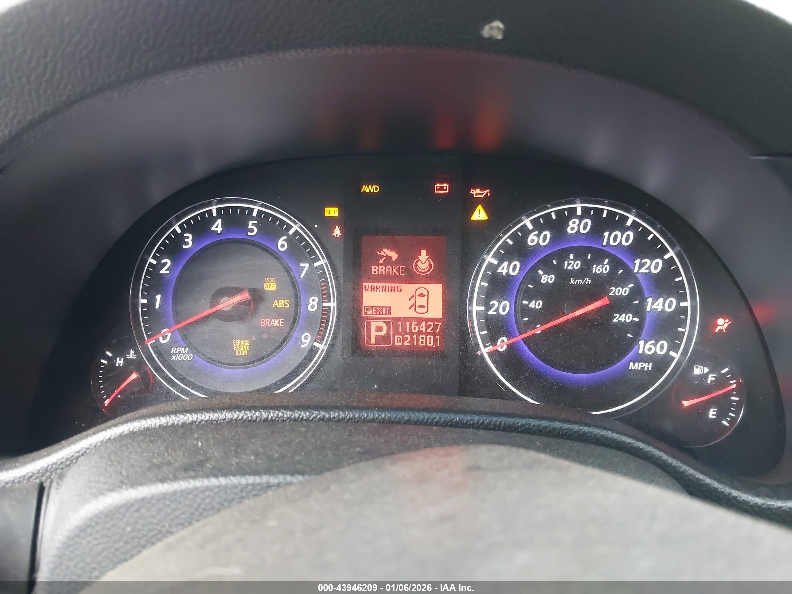 INFINITI G37X image 7