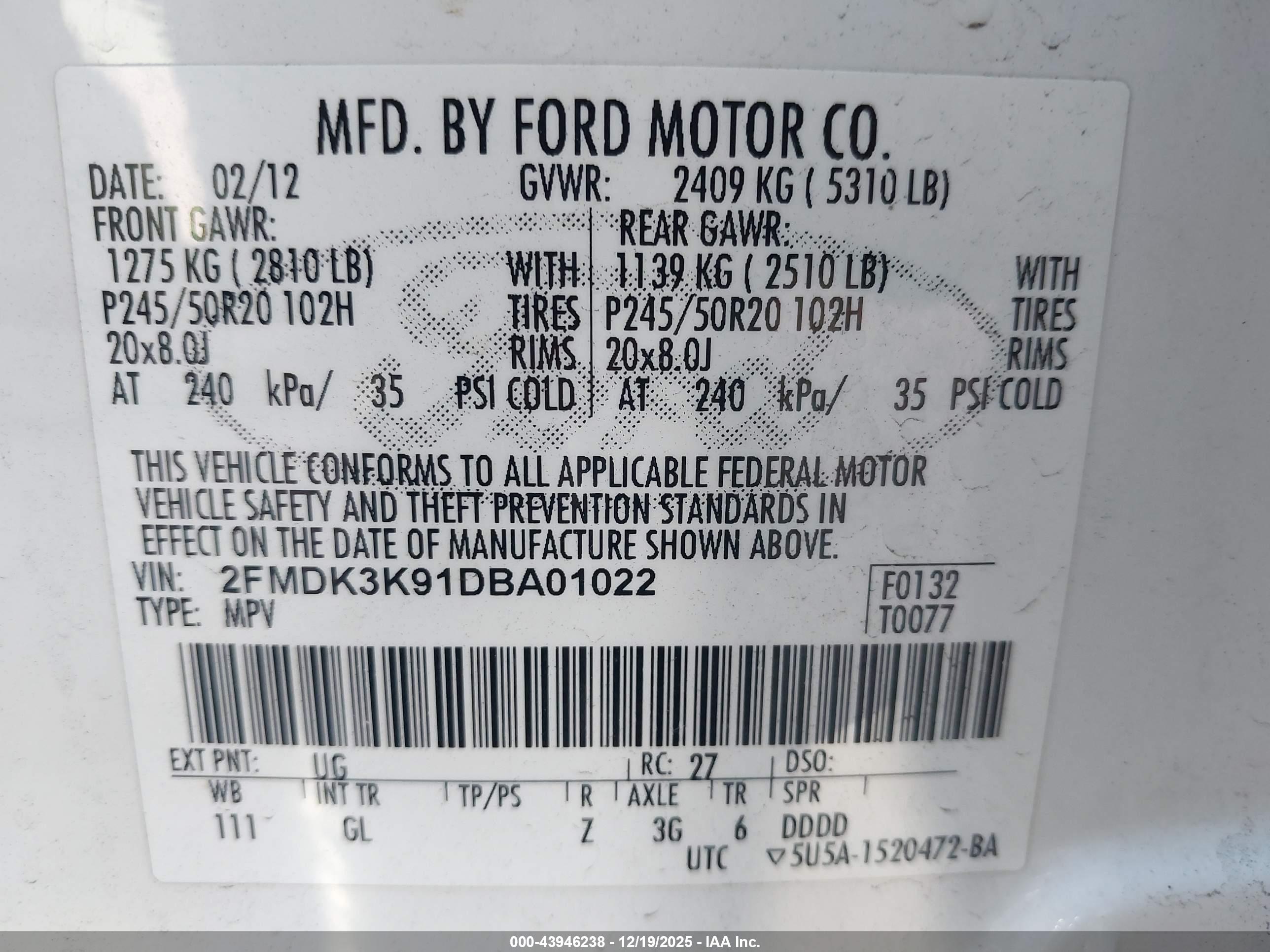 FORD EDGE image 9
