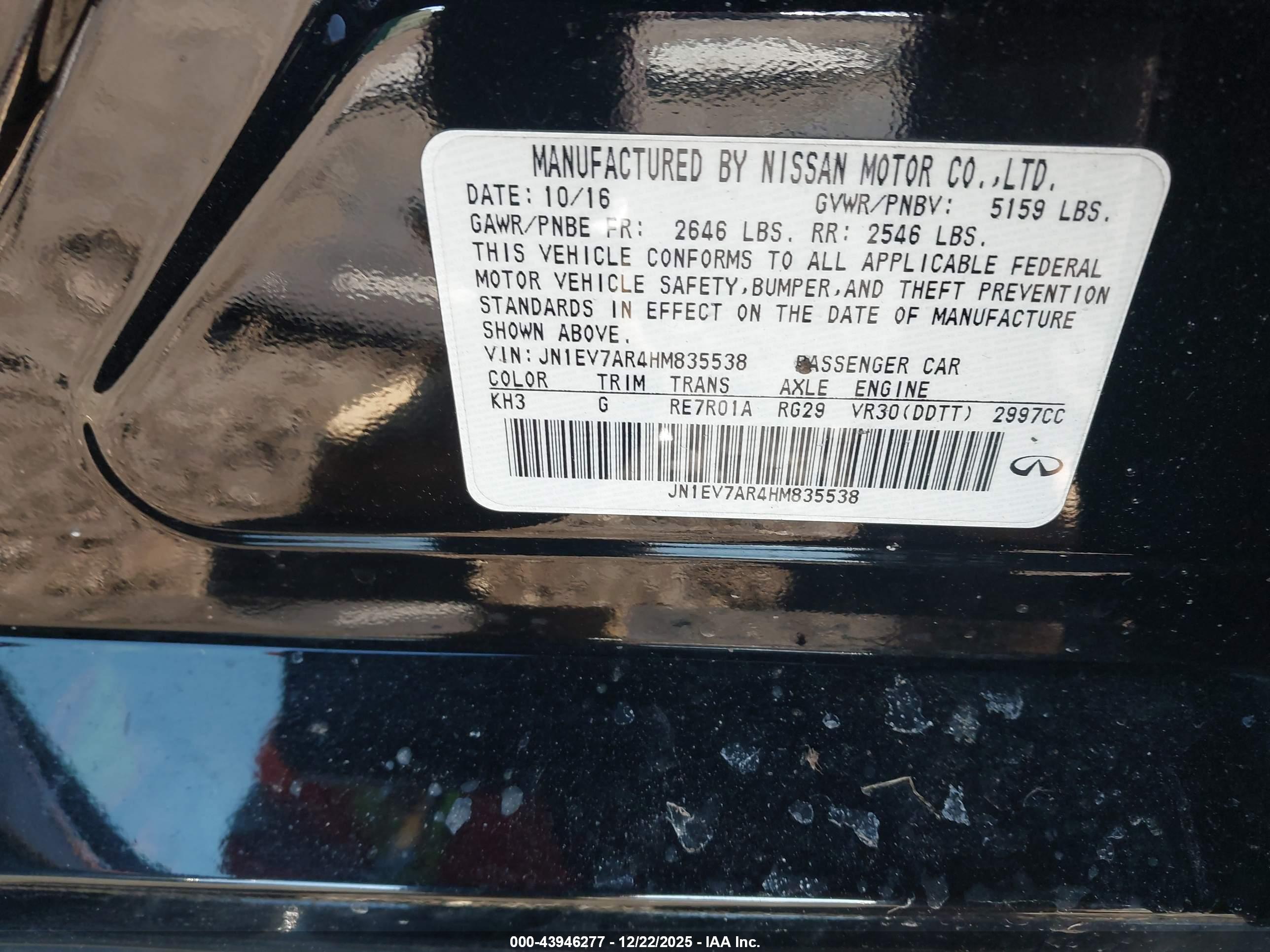 INFINITI Q50 image 9