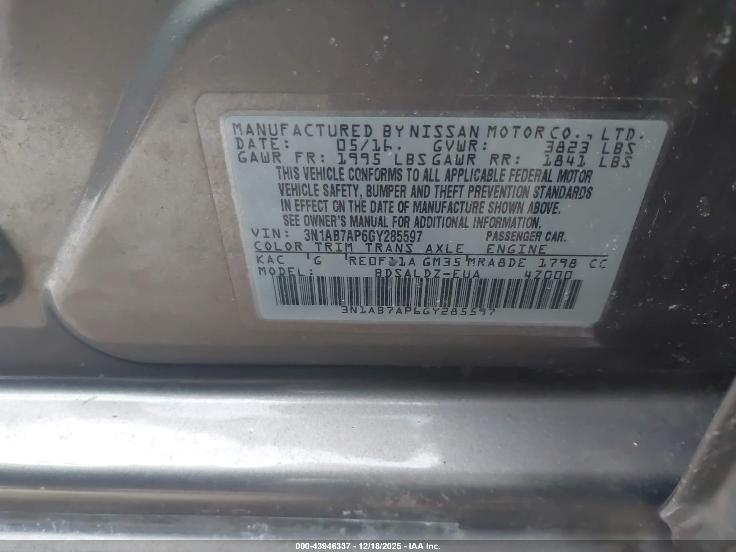 NISSAN SENTRA image 9