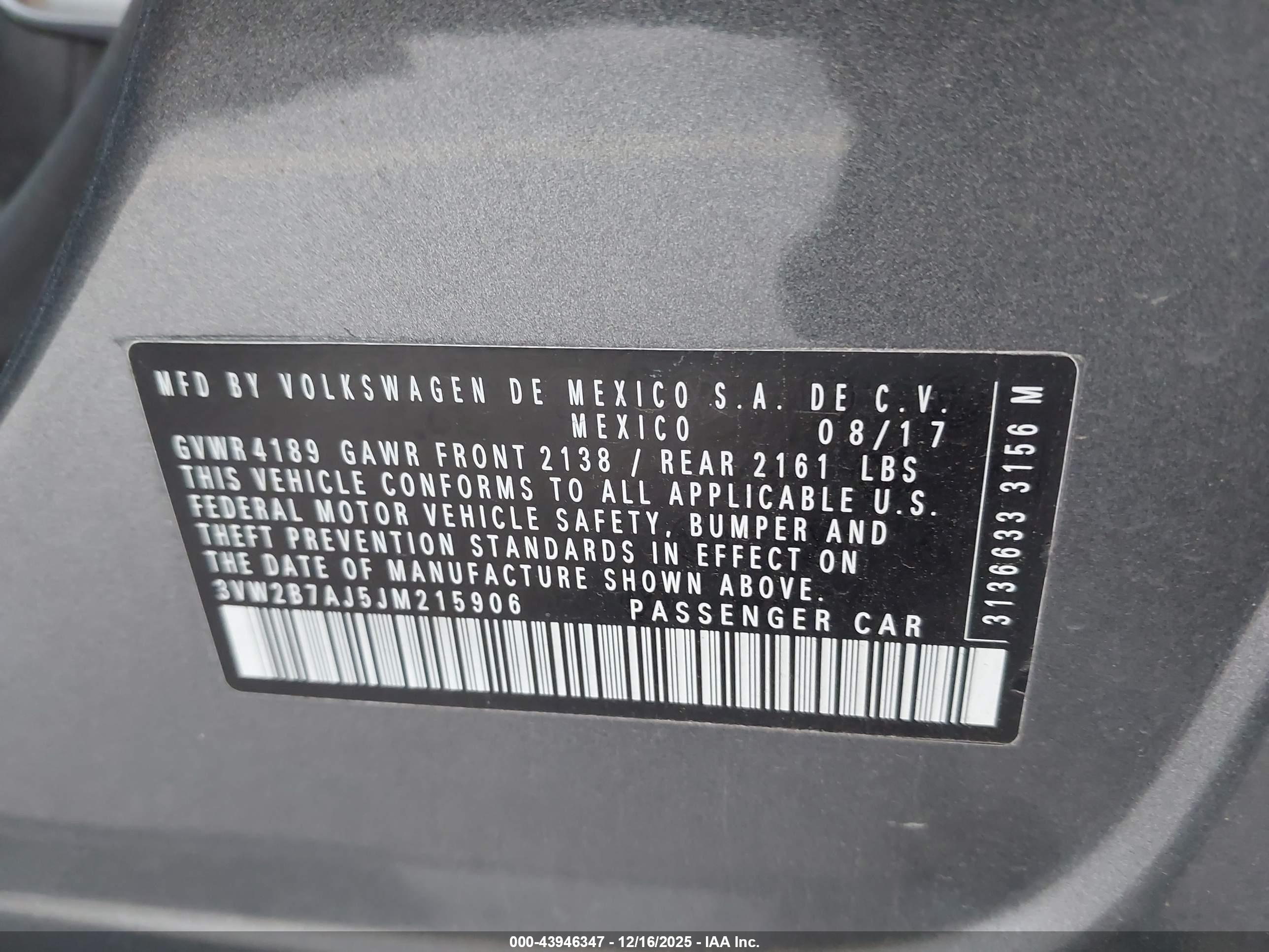 VOLKSWAGEN JETTA image 9