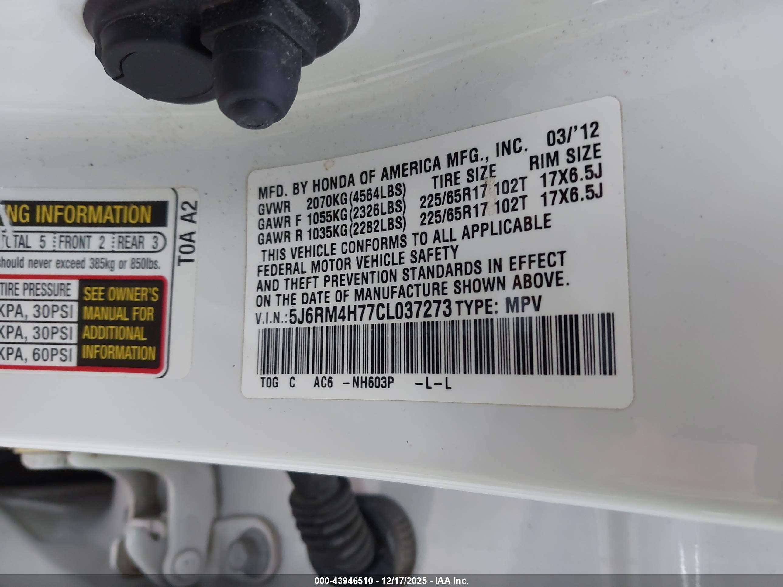 HONDA CR-V image 9