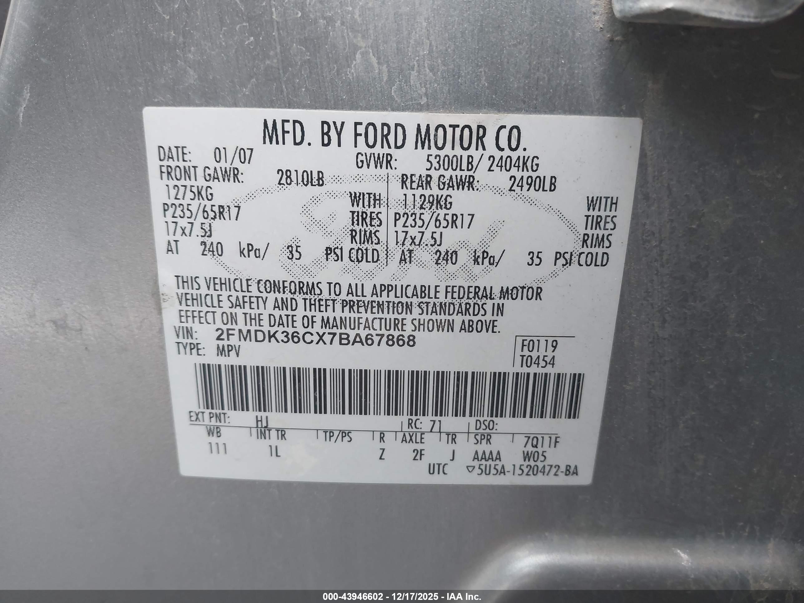 FORD EDGE image 9