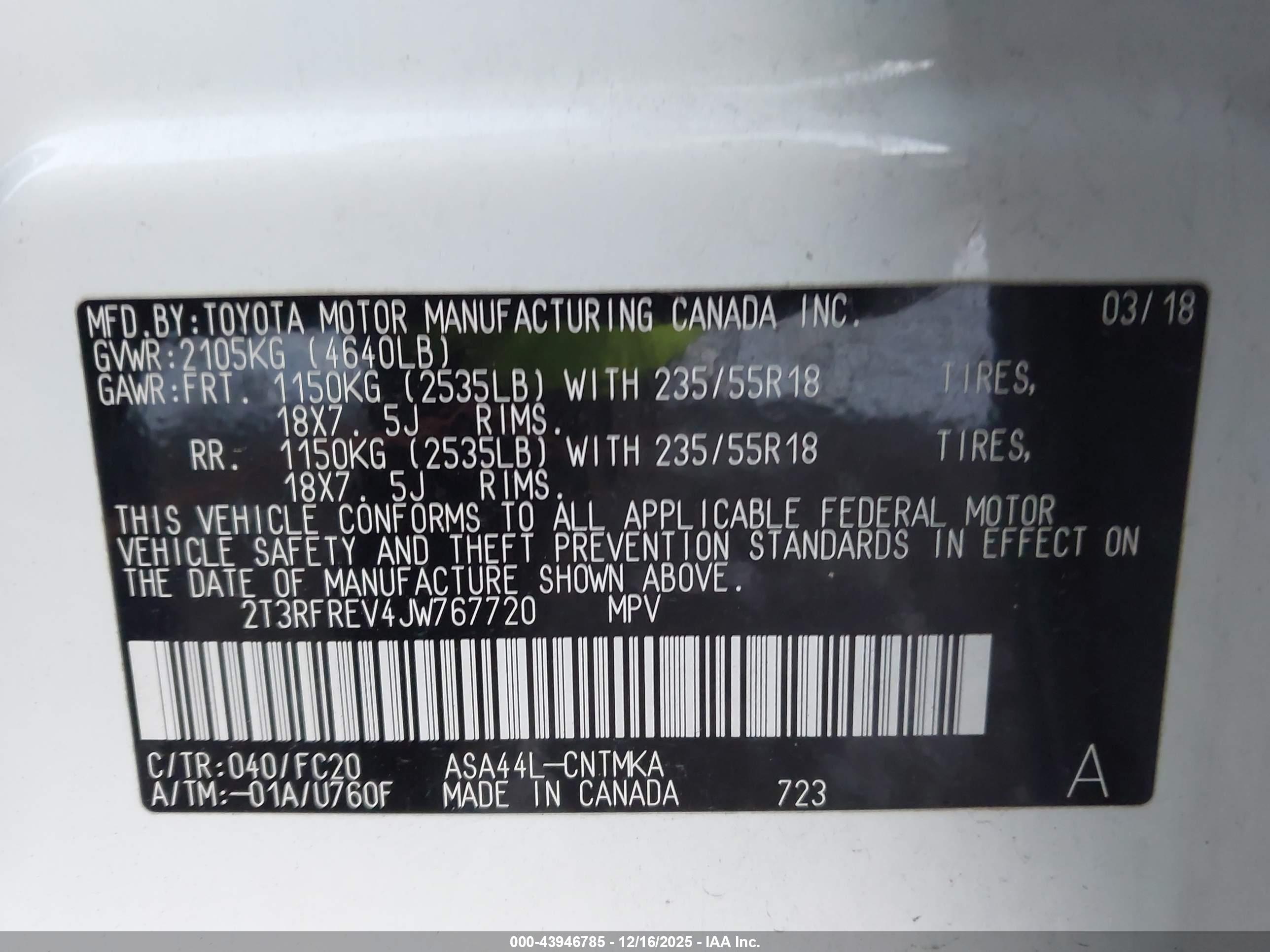 TOYOTA RAV4 image 9