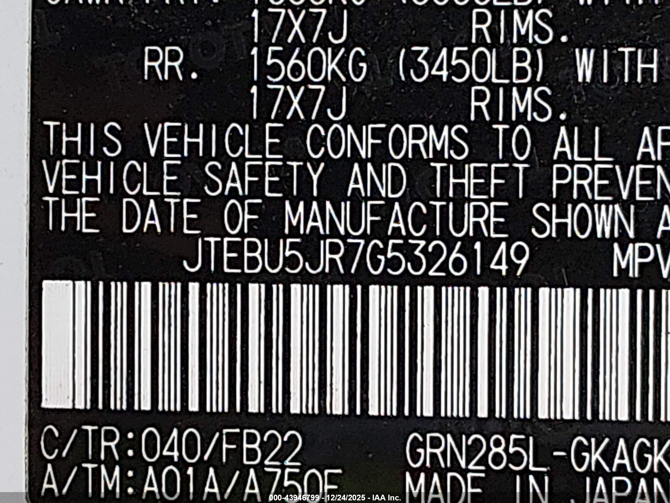 TOYOTA 4RUNNER image 9