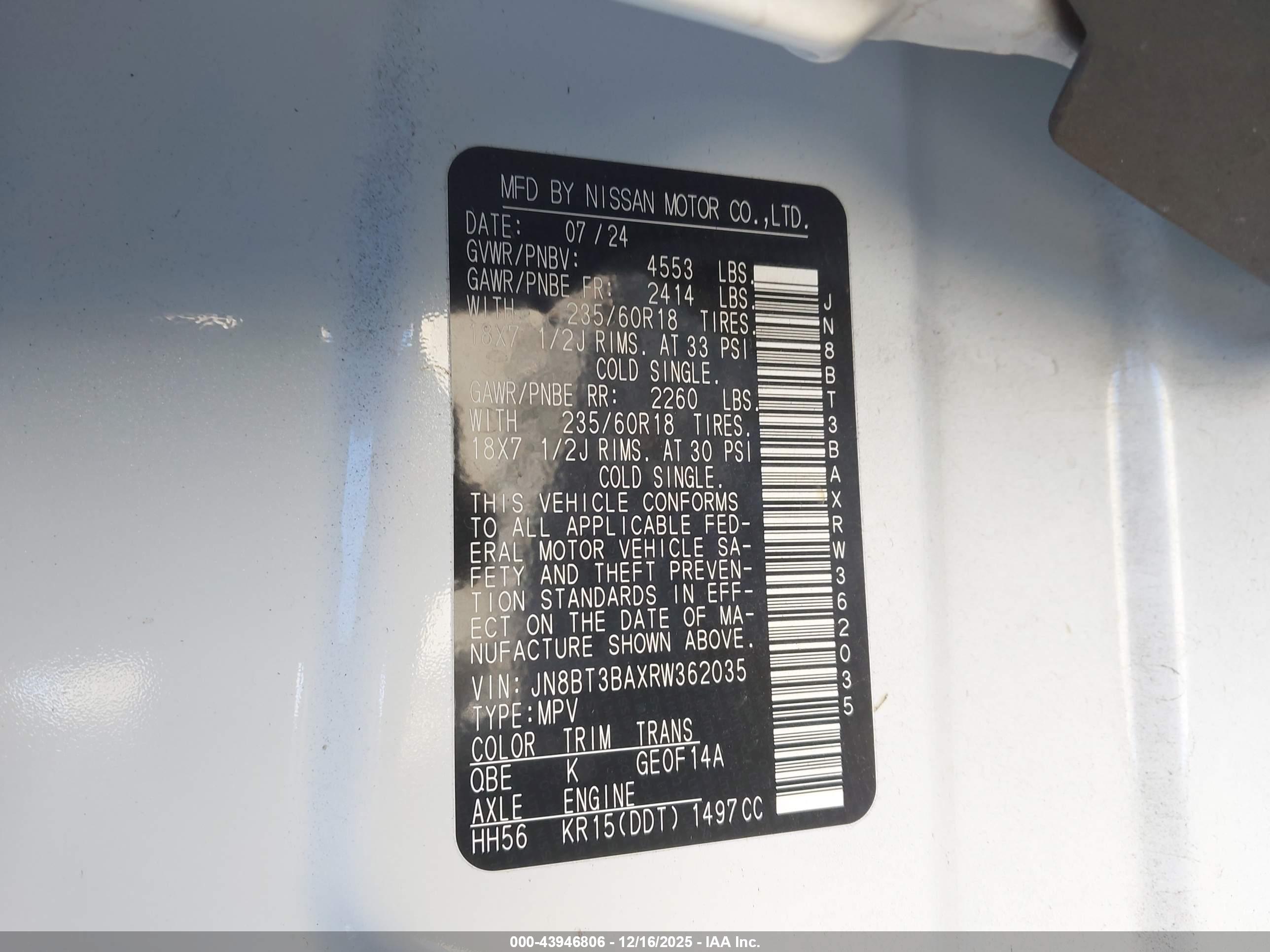 NISSAN ROGUE image 9