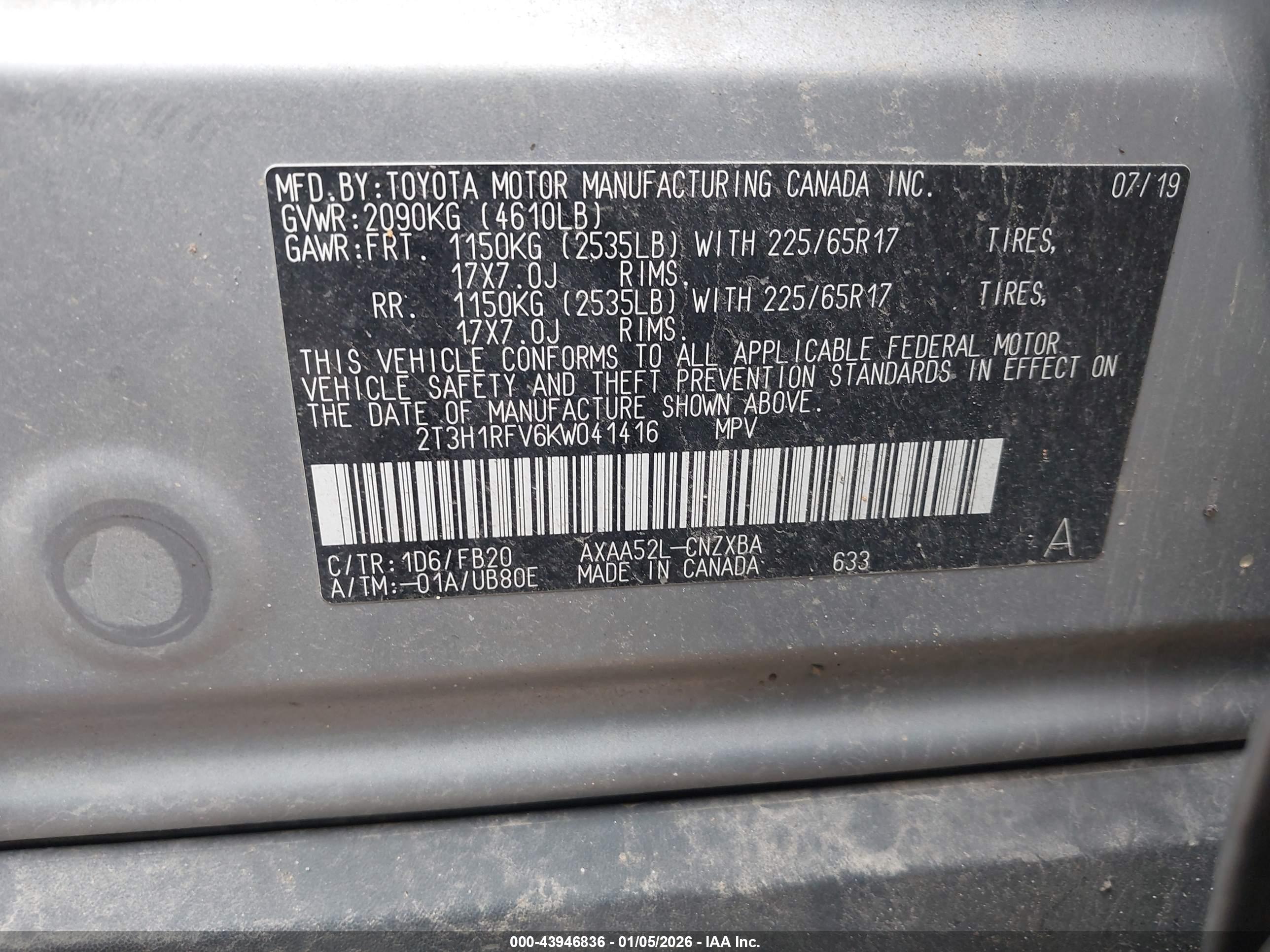 TOYOTA RAV4 image 9