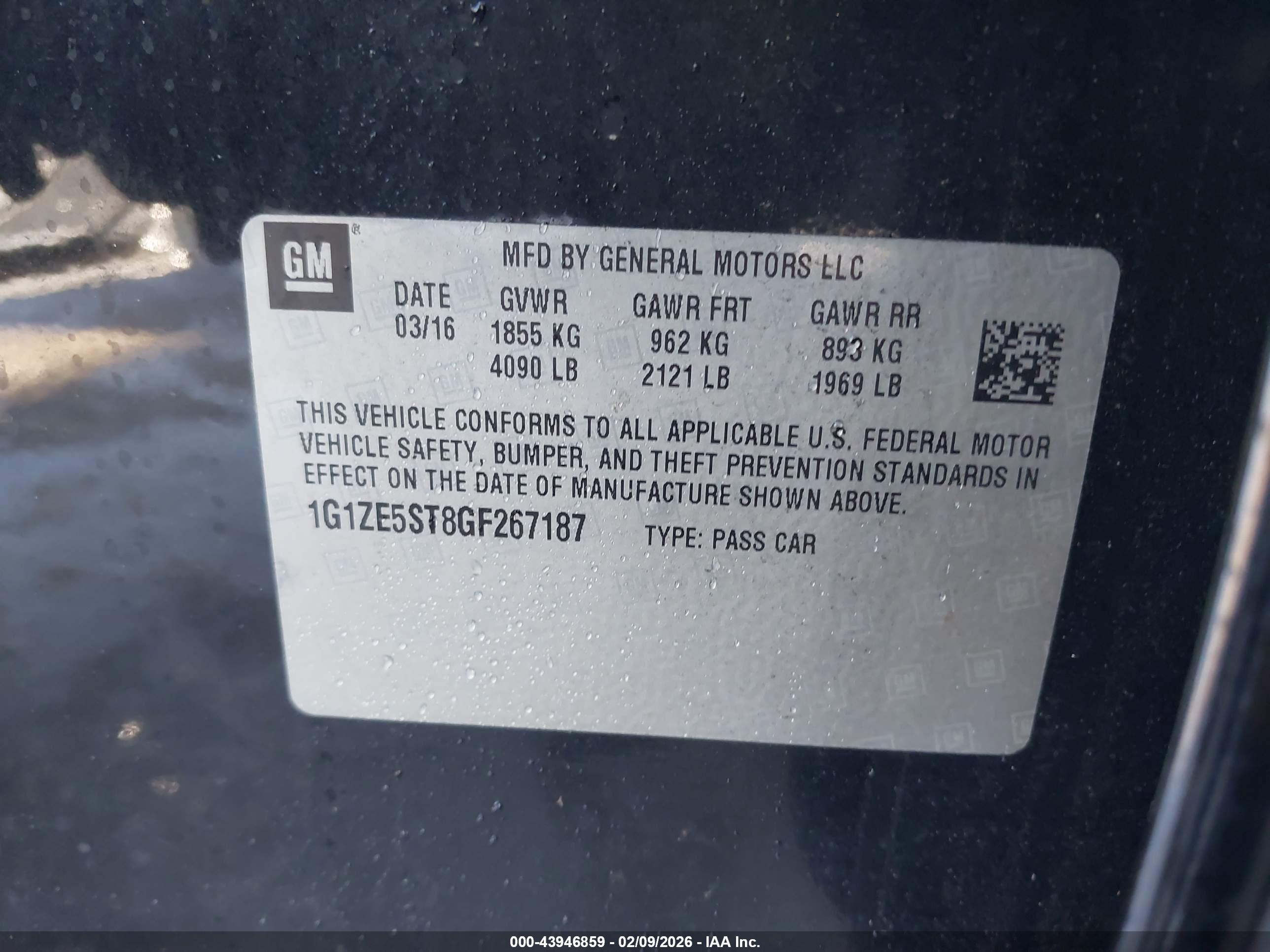 CHEVROLET MALIBU image 9