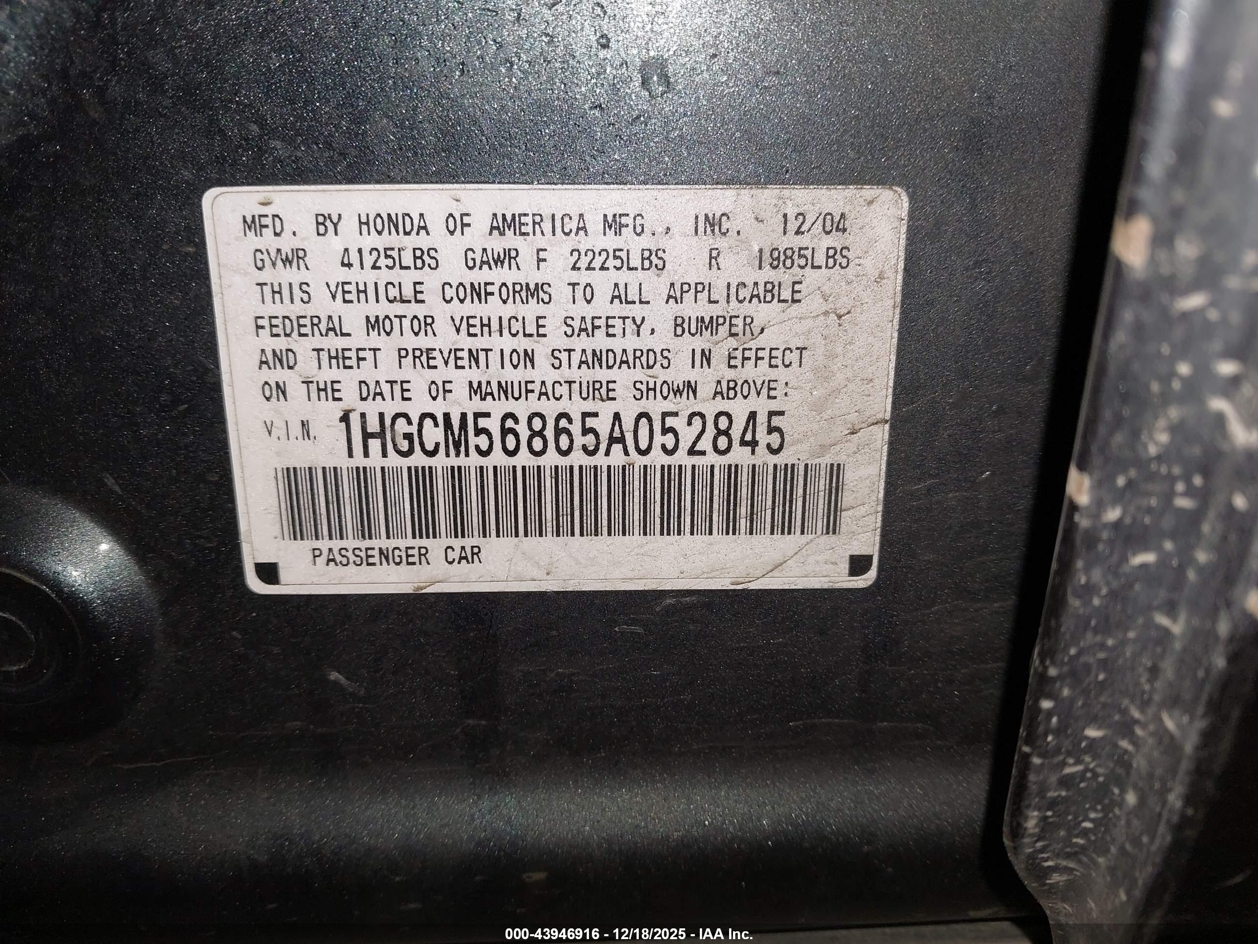 HONDA ACCORD image 9