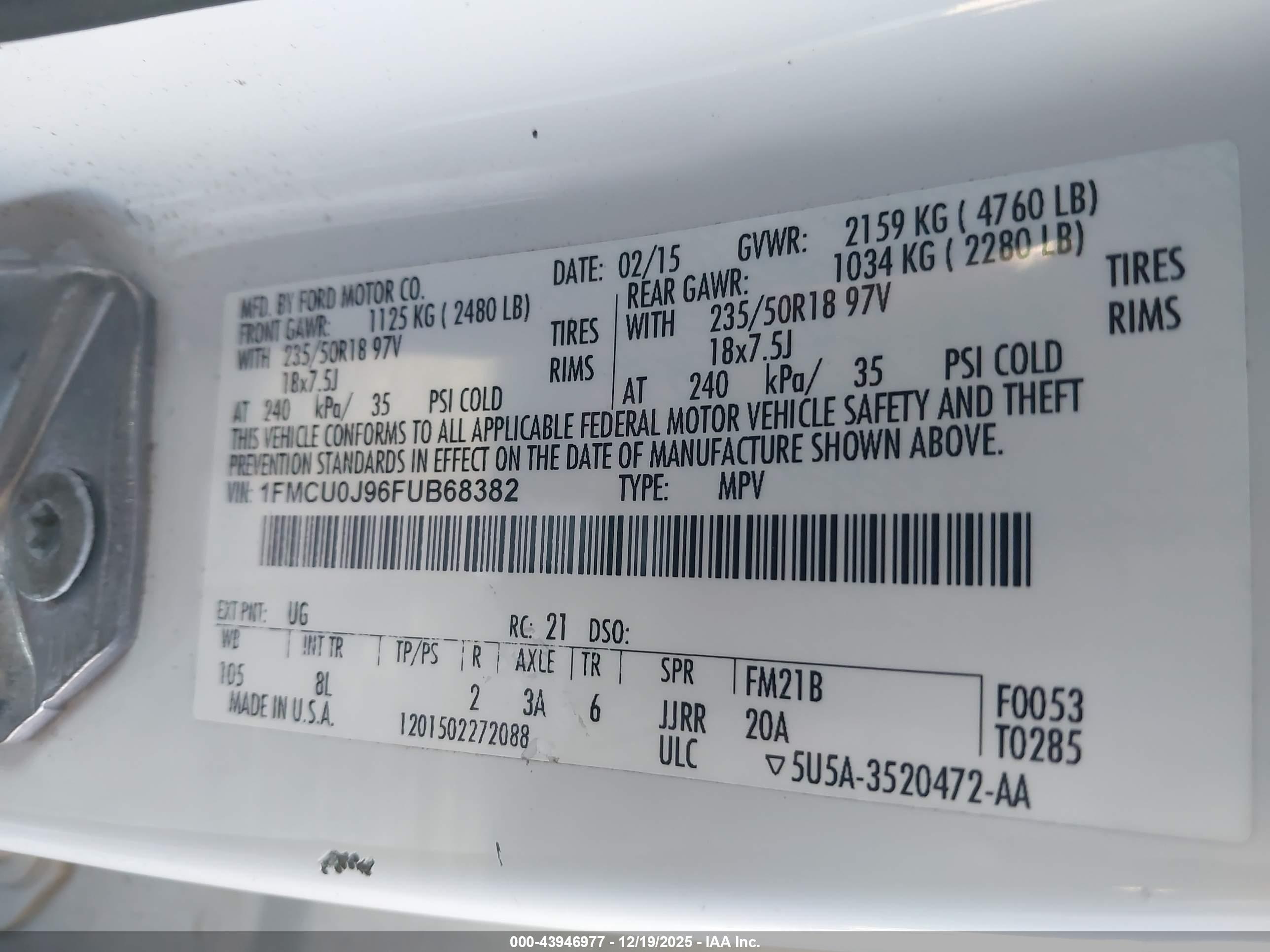 FORD ESCAPE image 9