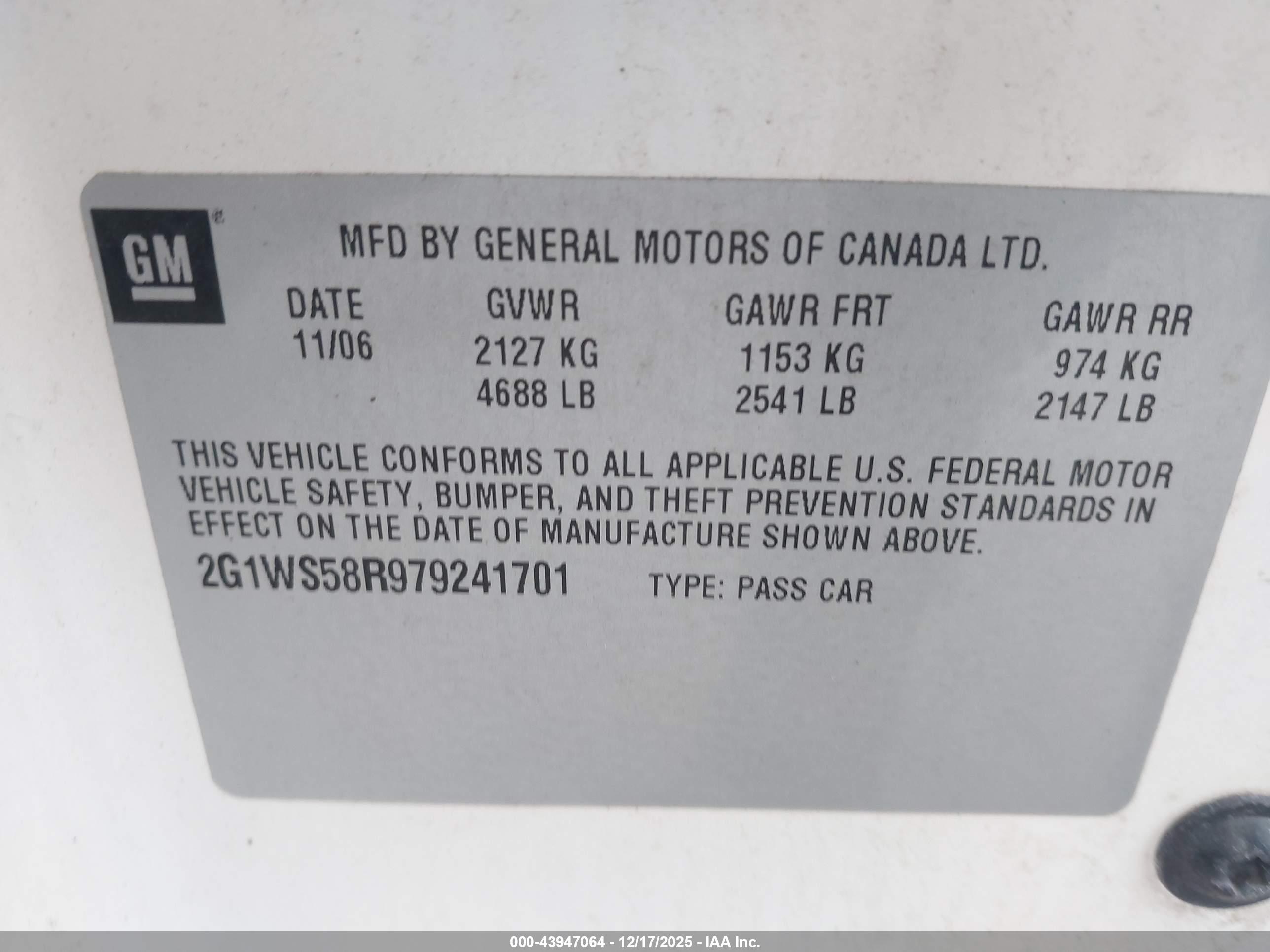 CHEVROLET IMPALA image 9