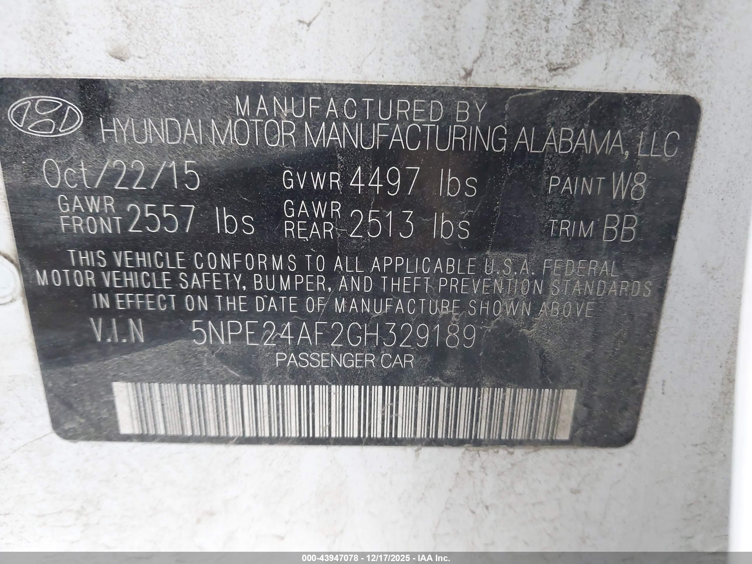HYUNDAI SONATA image 9