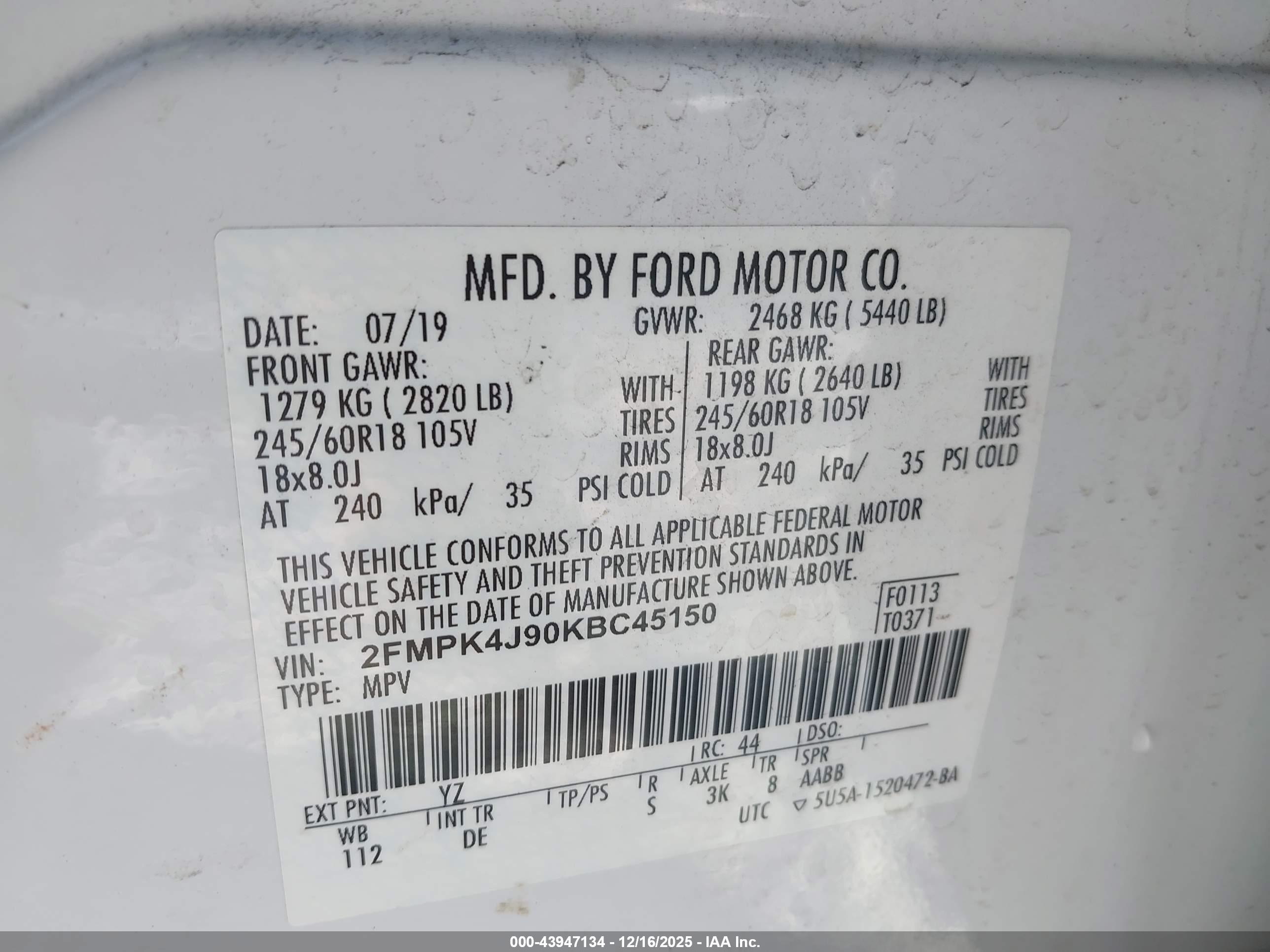 FORD EDGE image 9