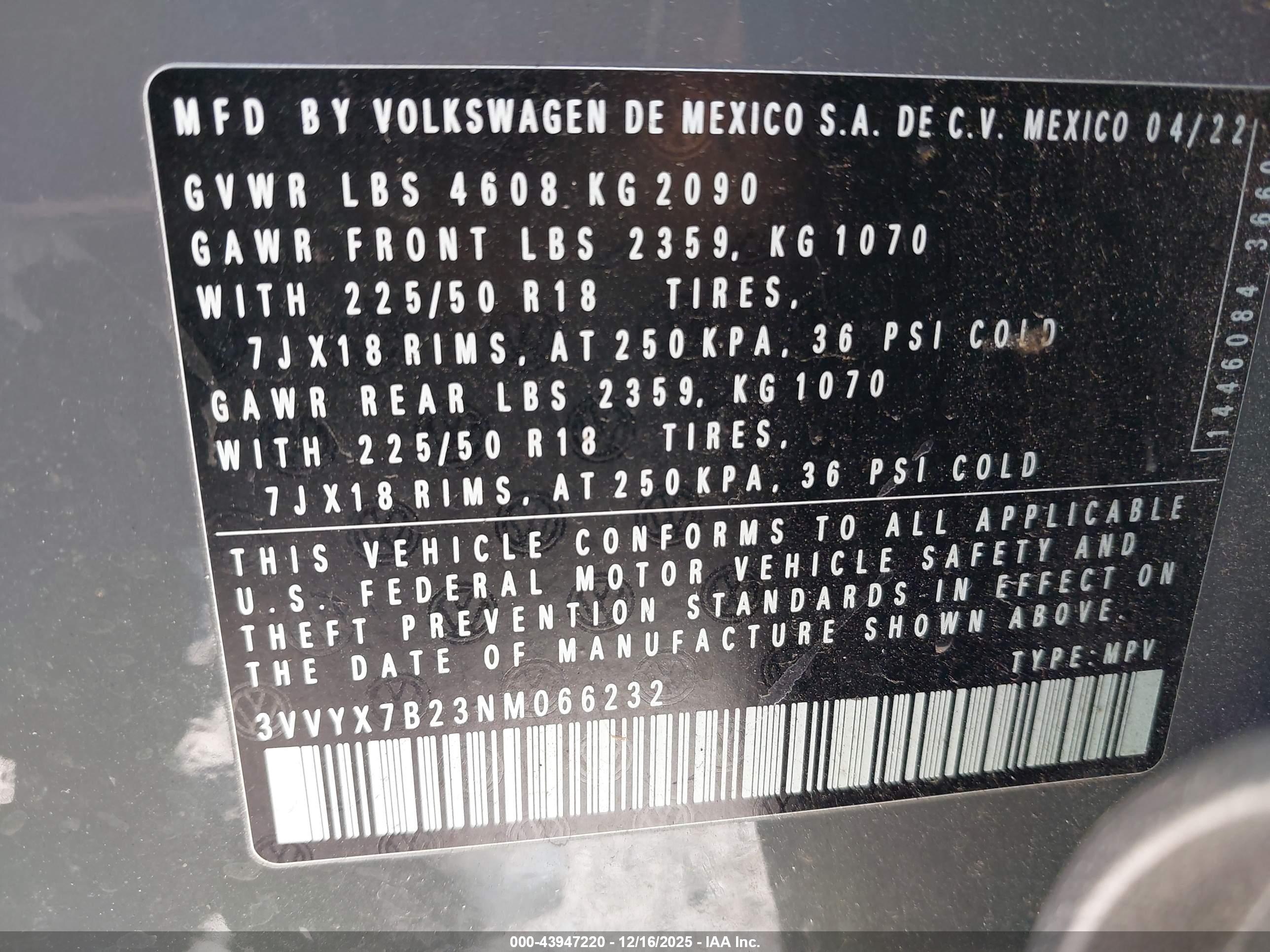 VOLKSWAGEN TAOS image 9