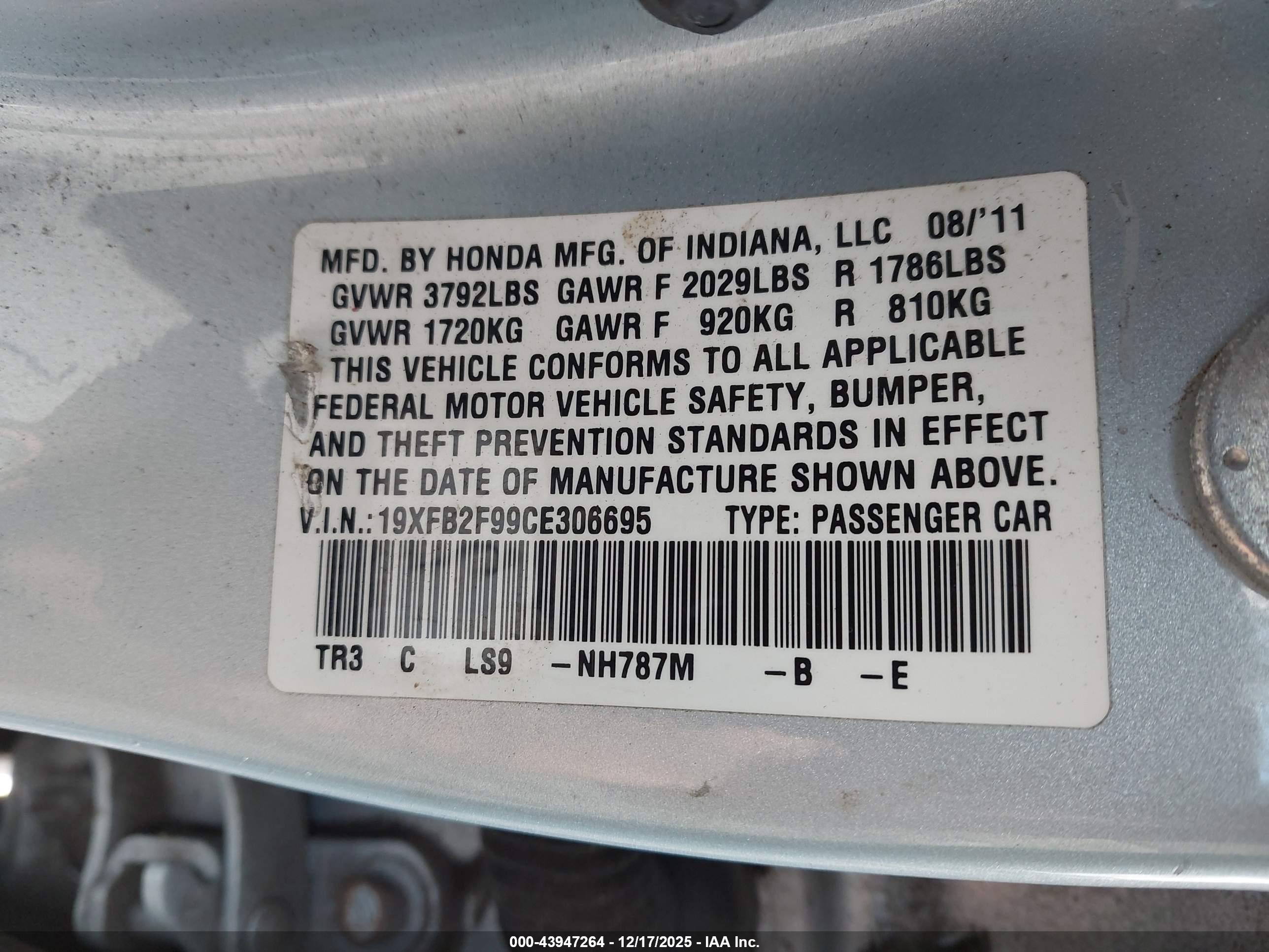 HONDA CIVIC image 9