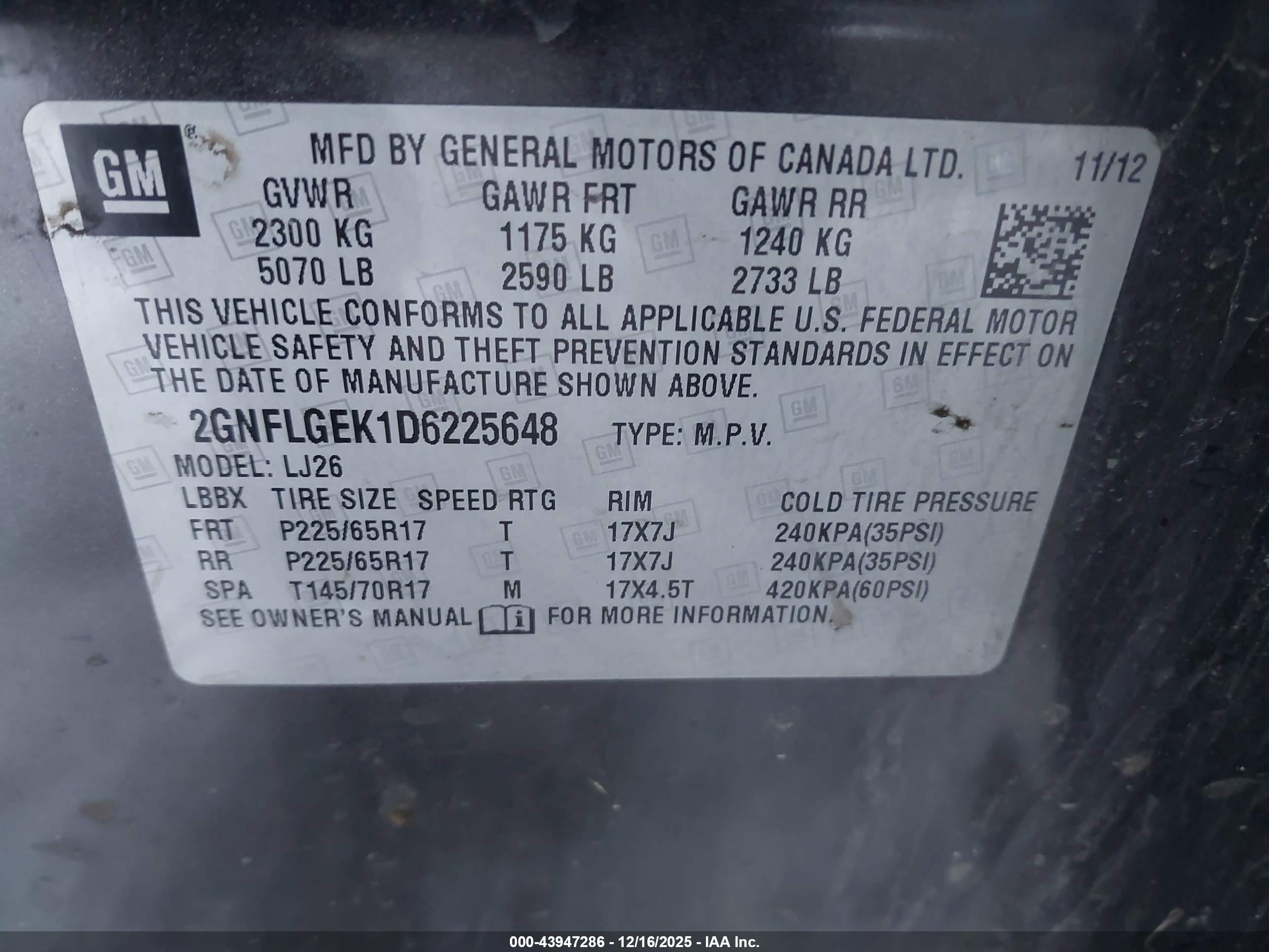 CHEVROLET EQUINOX image 9