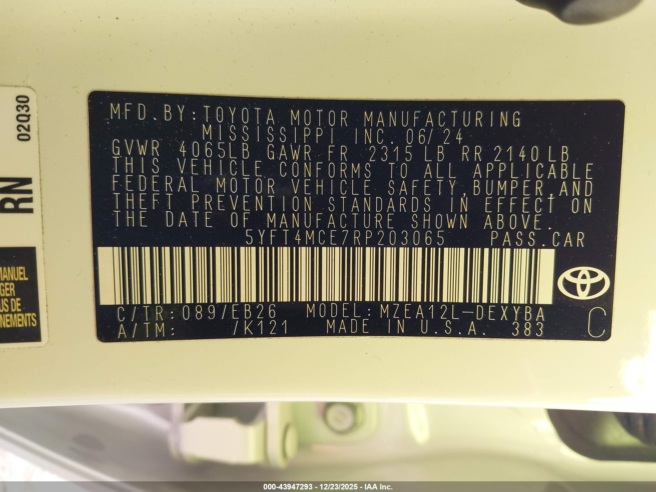 TOYOTA COROLLA image 9