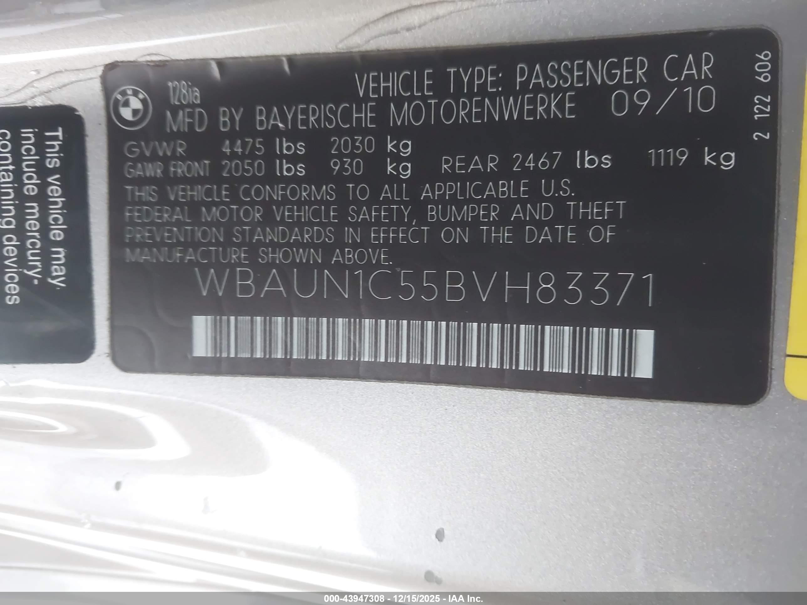 BMW 128I image 9