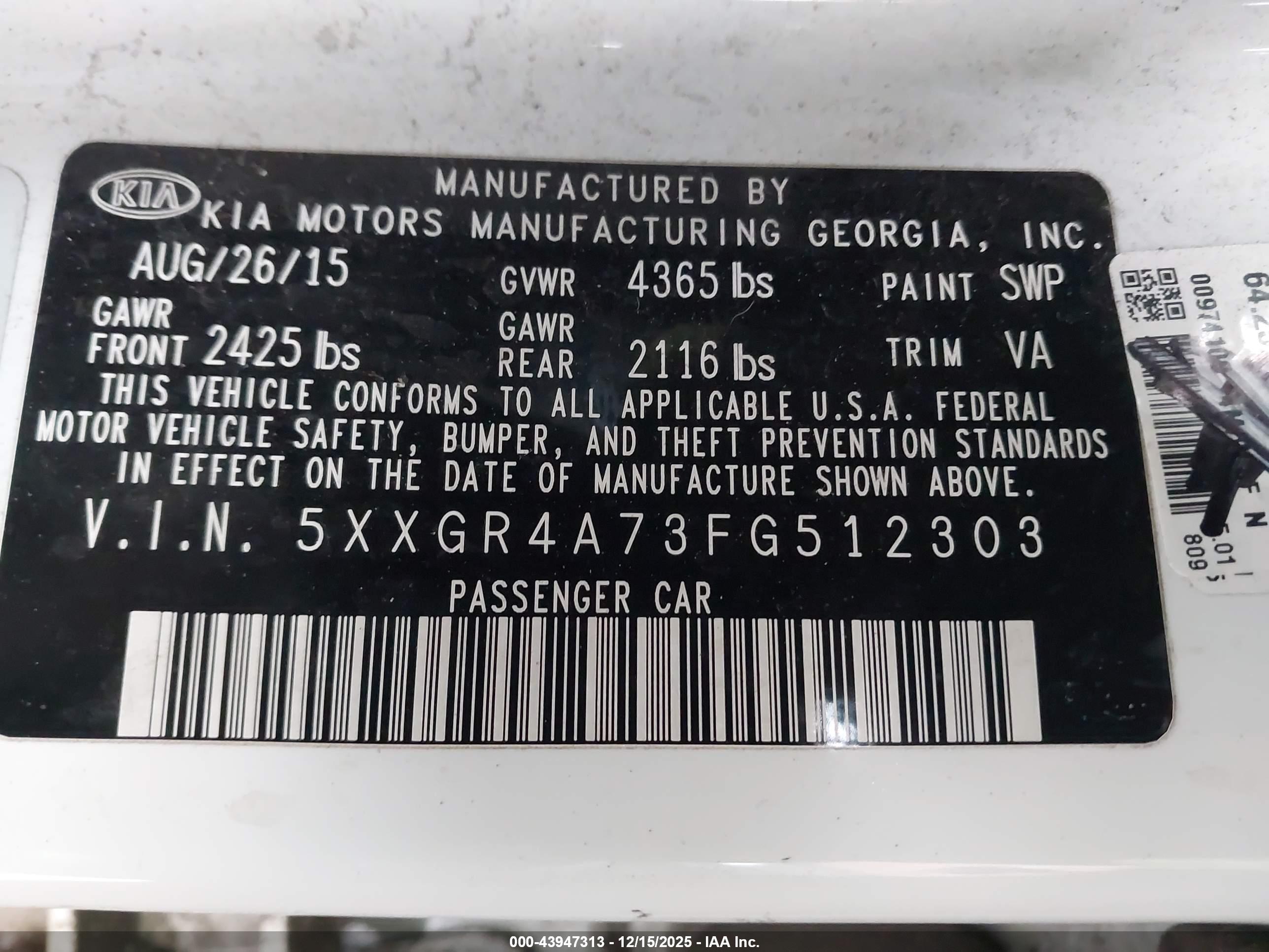 KIA OPTIMA image 9