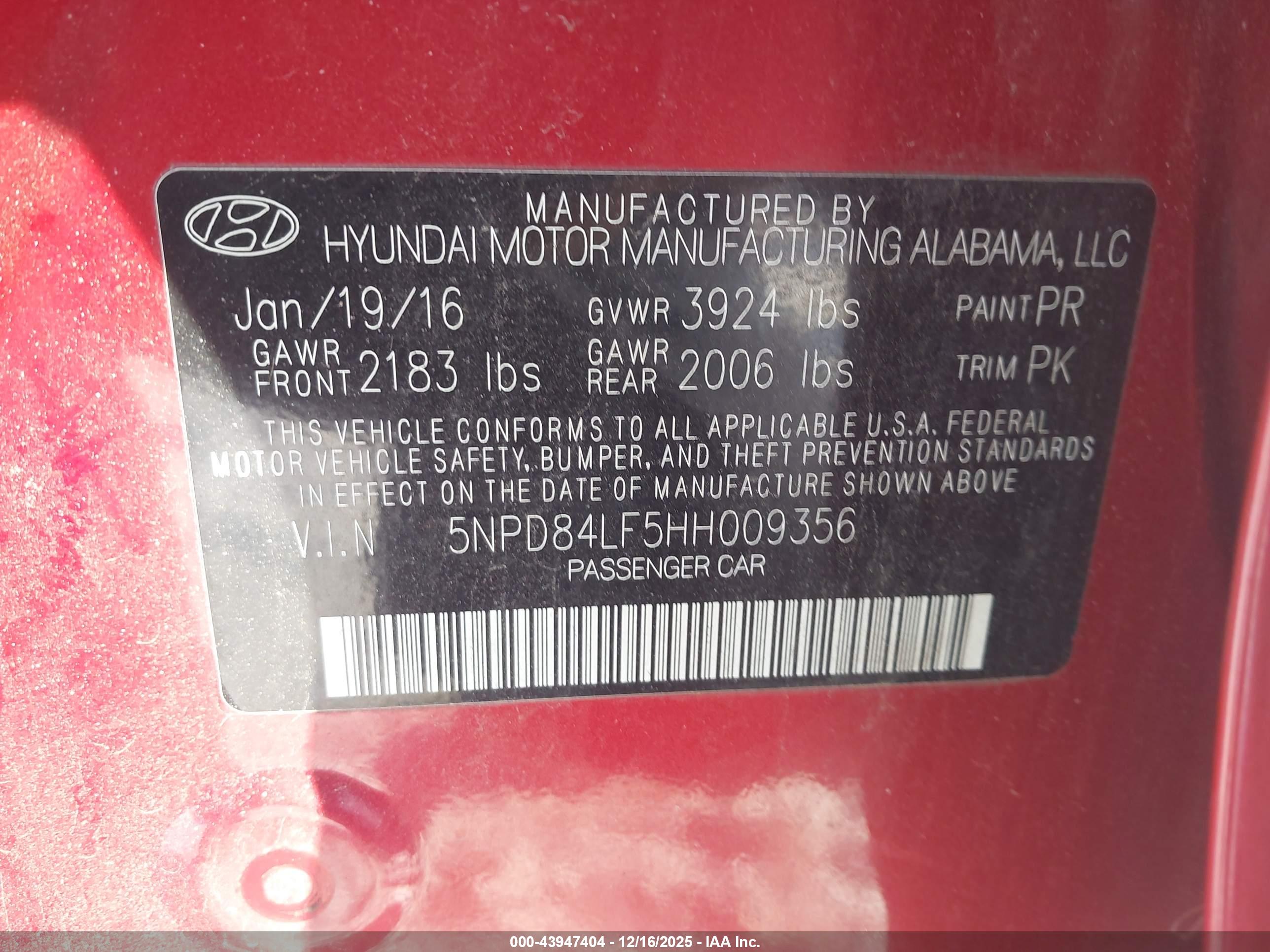 HYUNDAI ELANTRA image 9