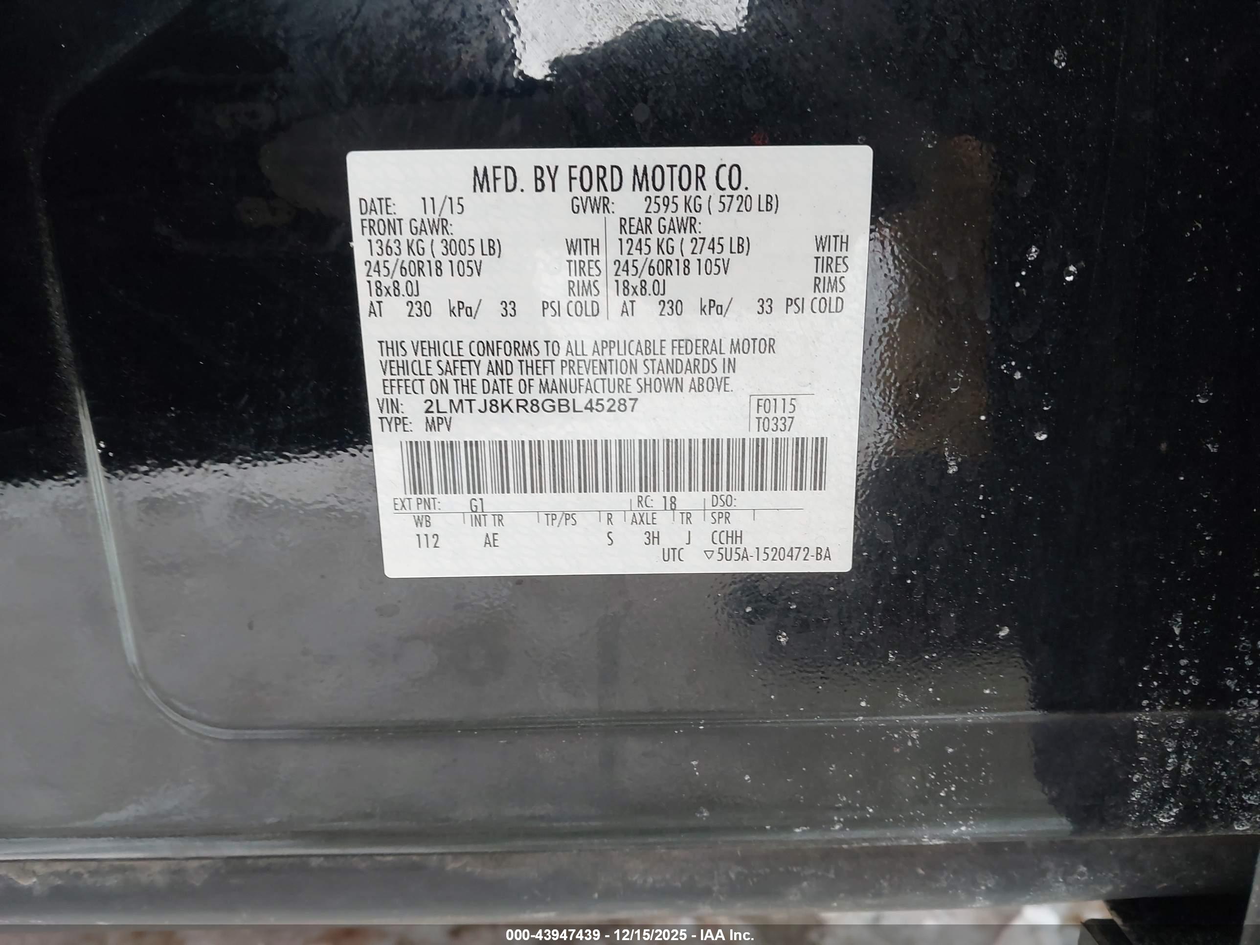 LINCOLN MKX image 9