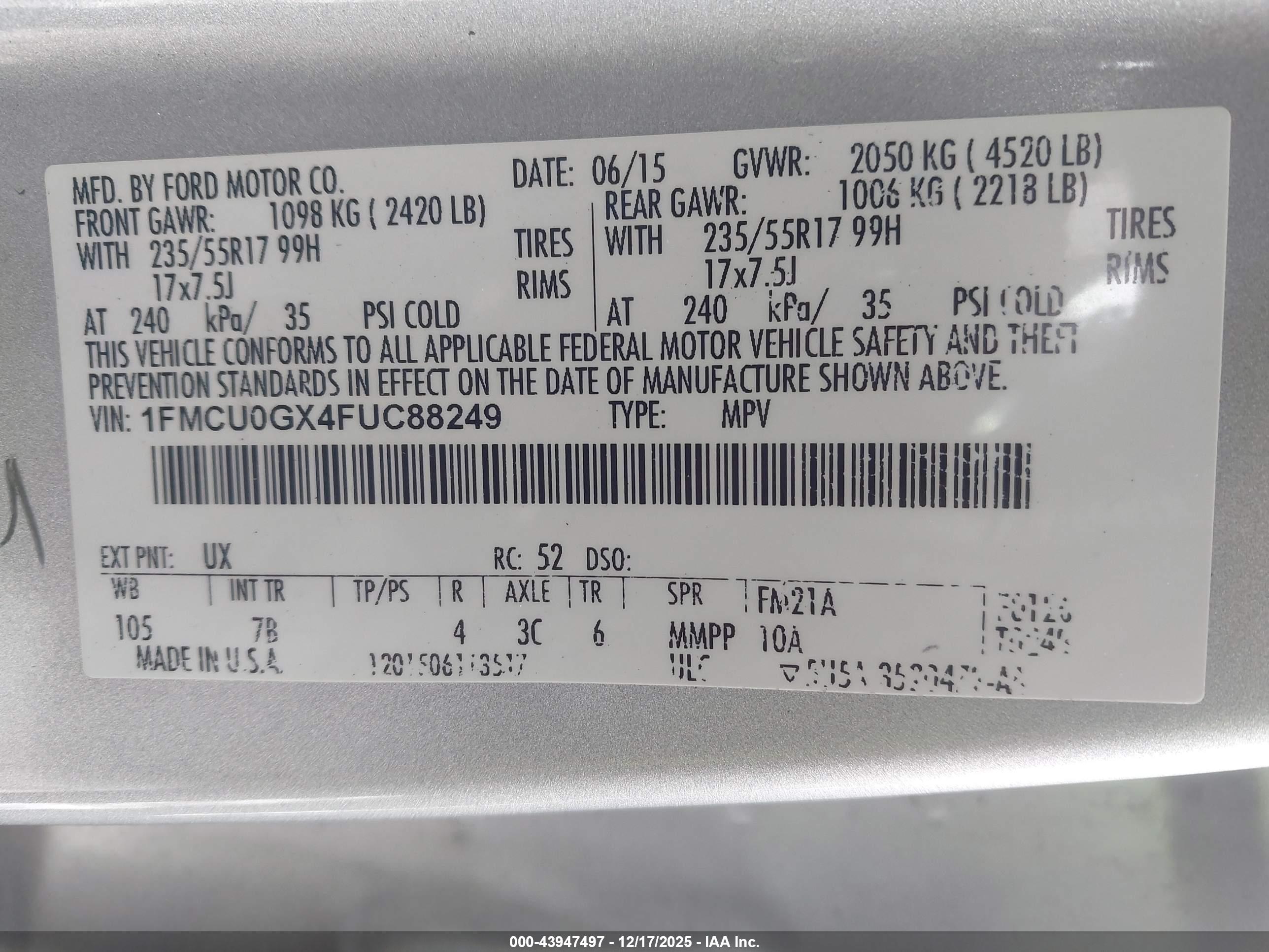 FORD ESCAPE image 9