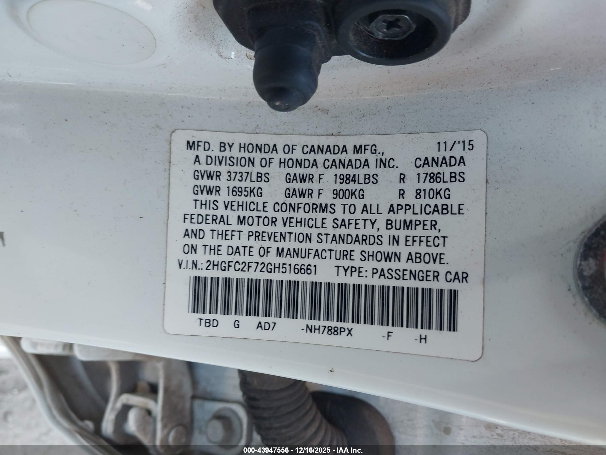 HONDA CIVIC image 9