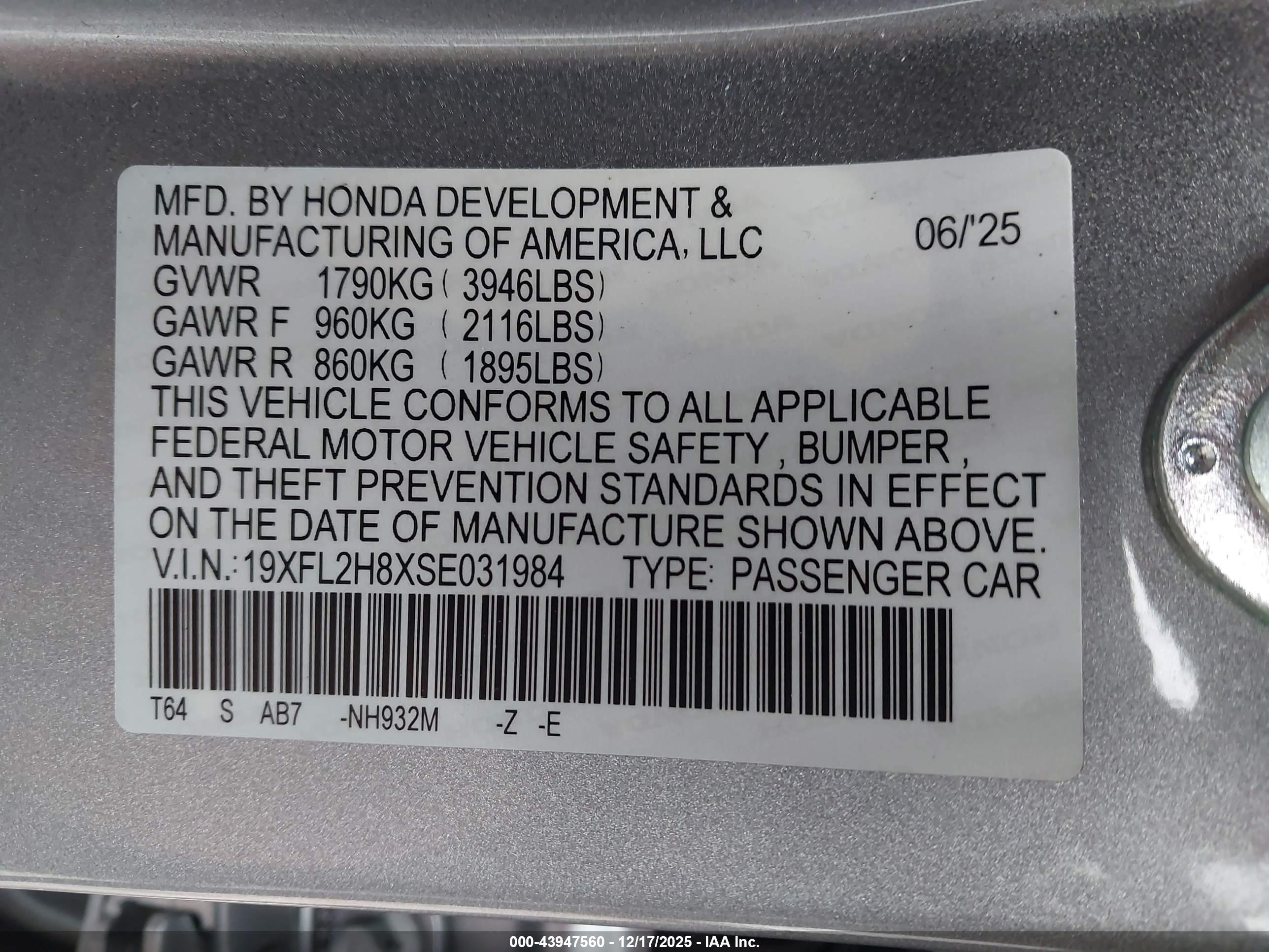 HONDA CIVIC image 9
