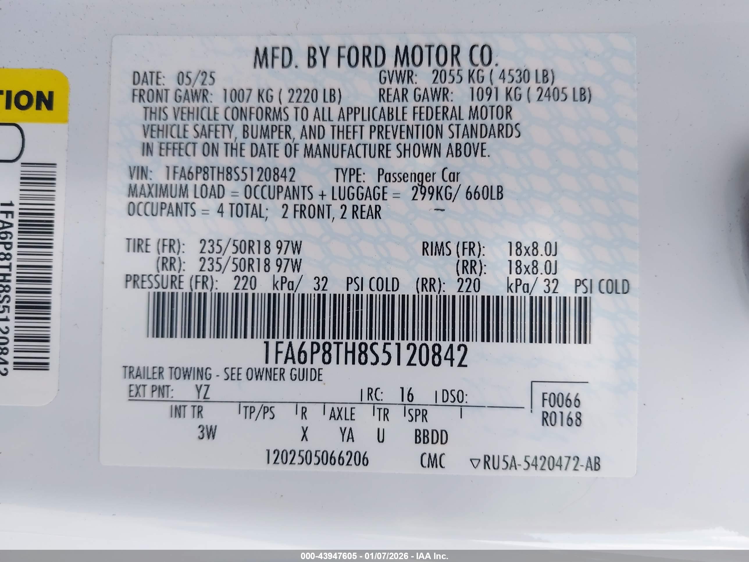 FORD MUSTANG image 9