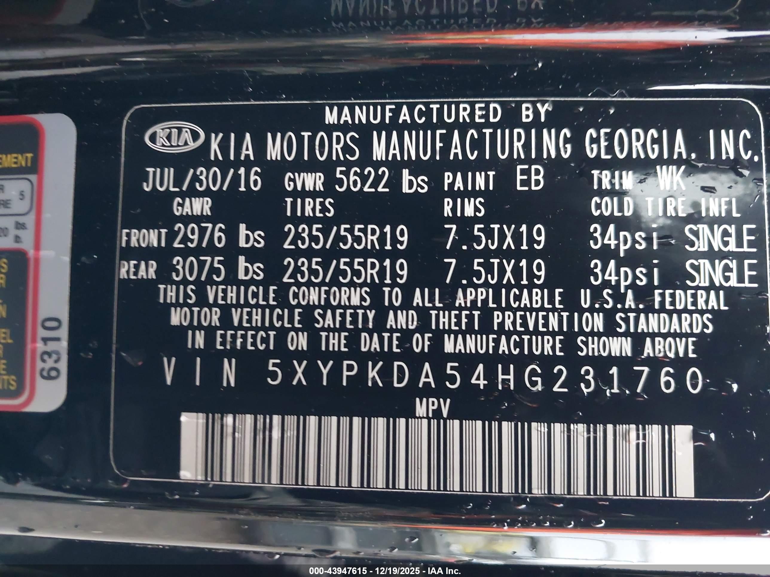 KIA SORENTO image 9
