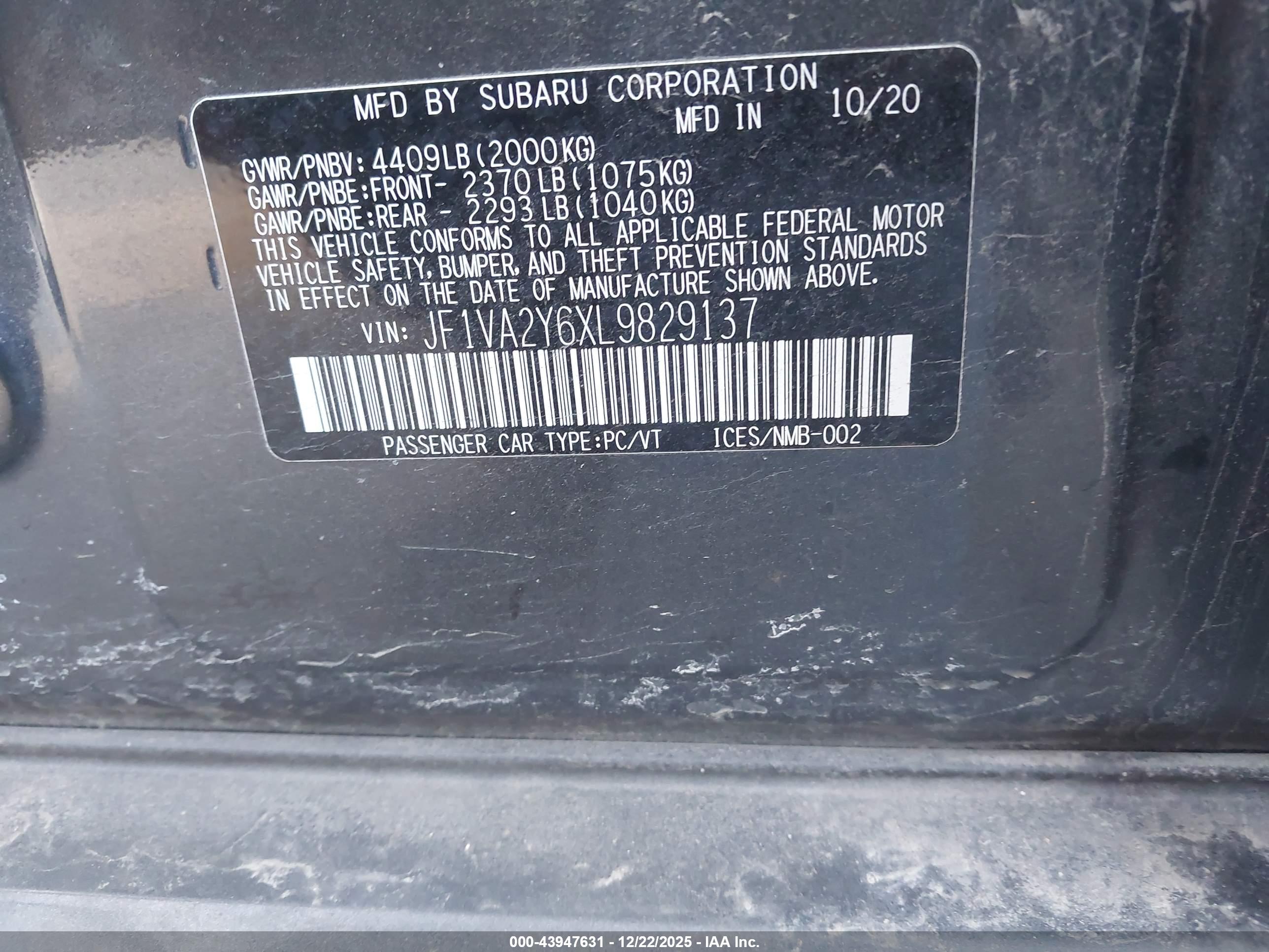 SUBARU WRX image 9